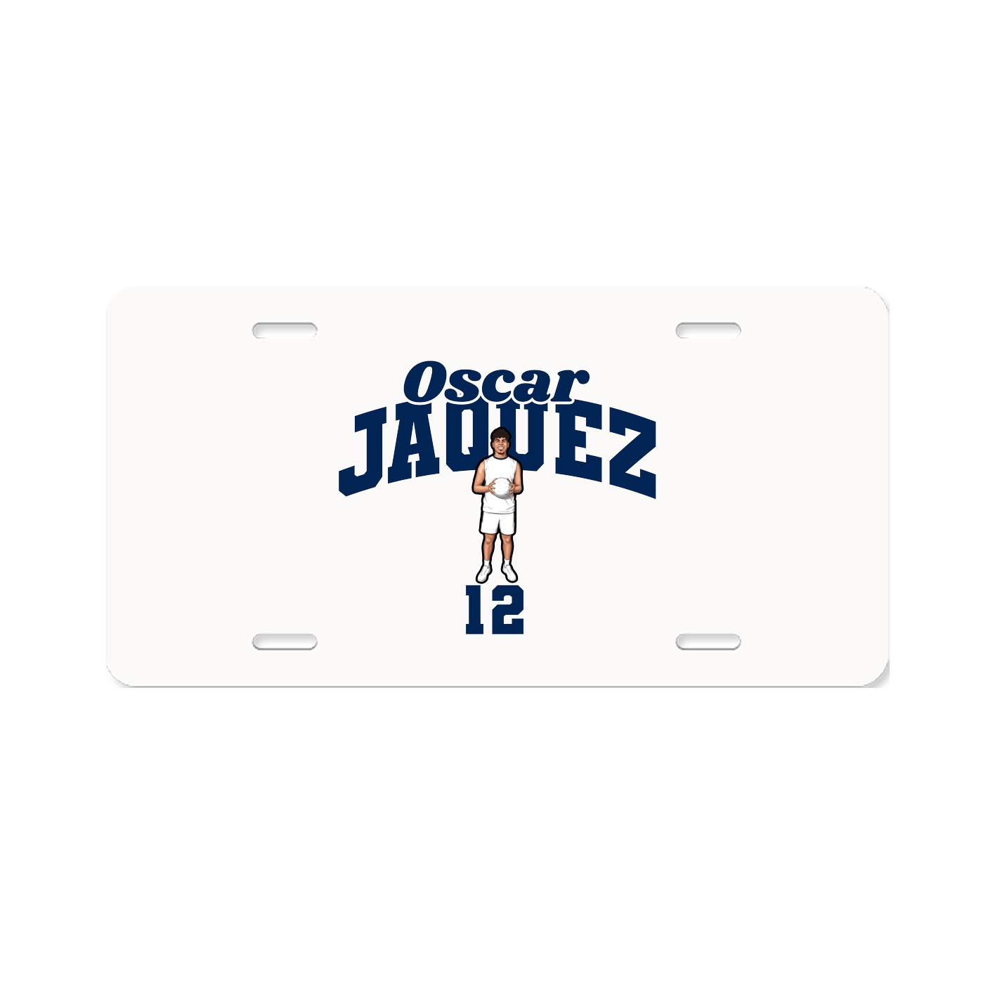 License Plate — Signature Arch in Classic