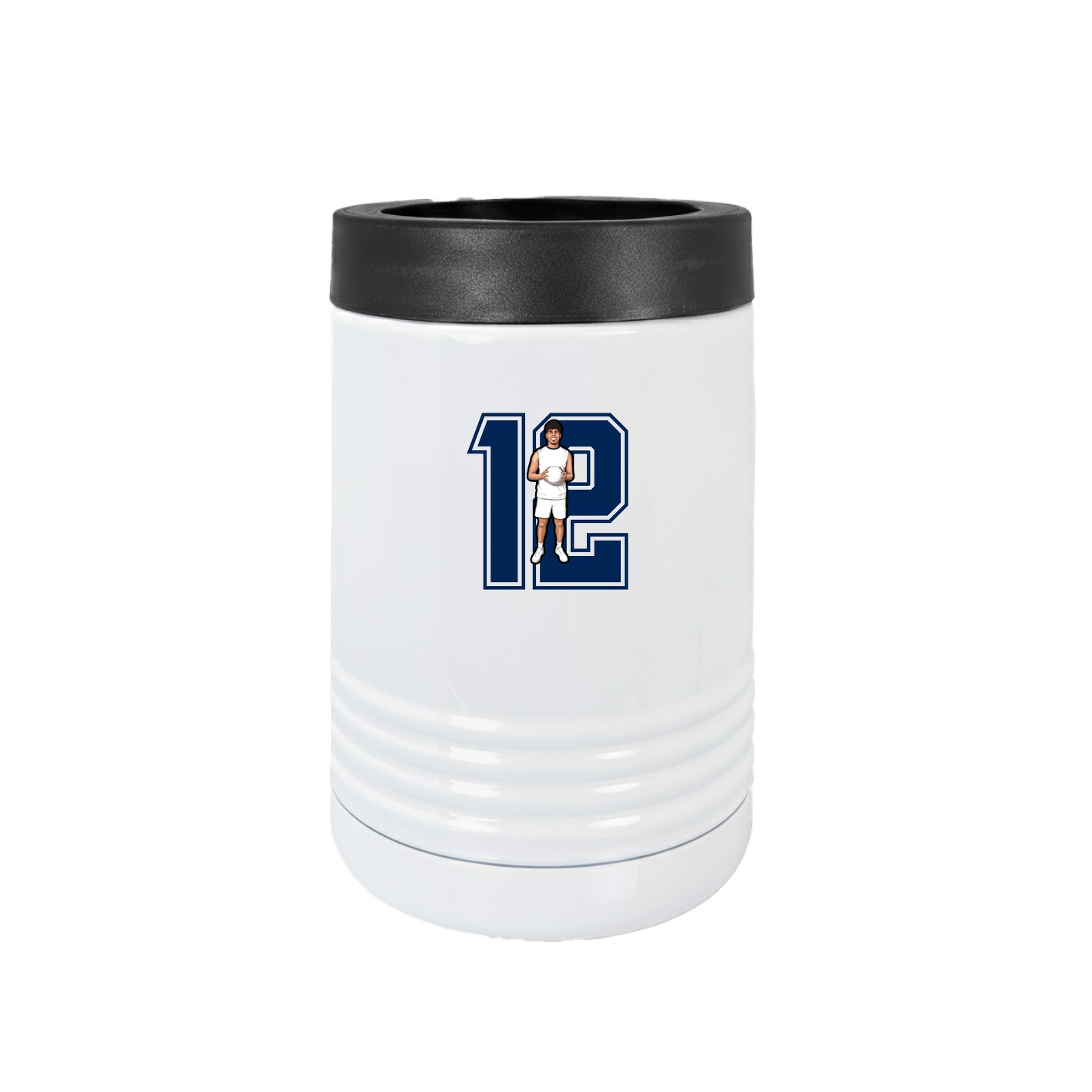 Beverage Holder — Number in White