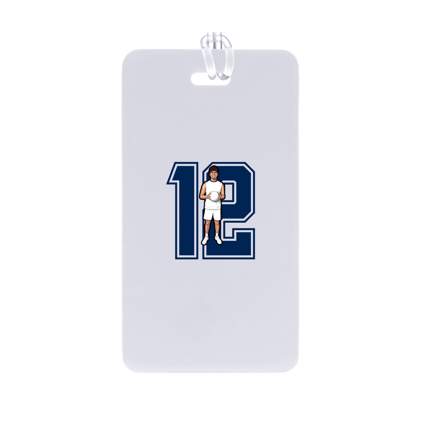 Bag Tag — Number in Classic