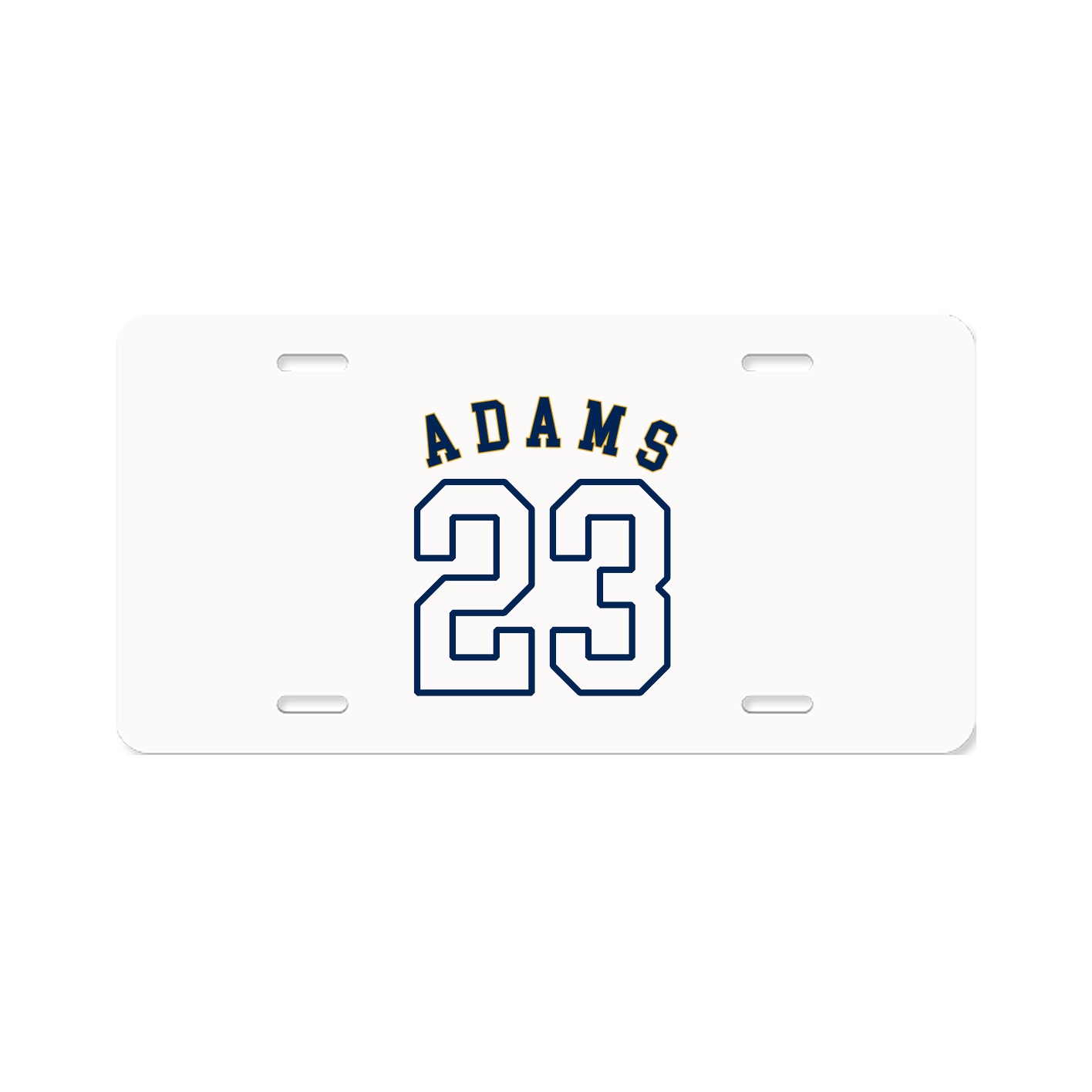 License Plate — Shirsey Arch in Classic