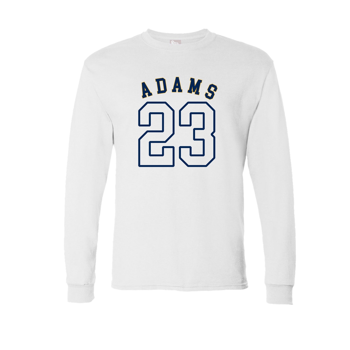 Long Sleeve Tee — Shirsey Arch in White