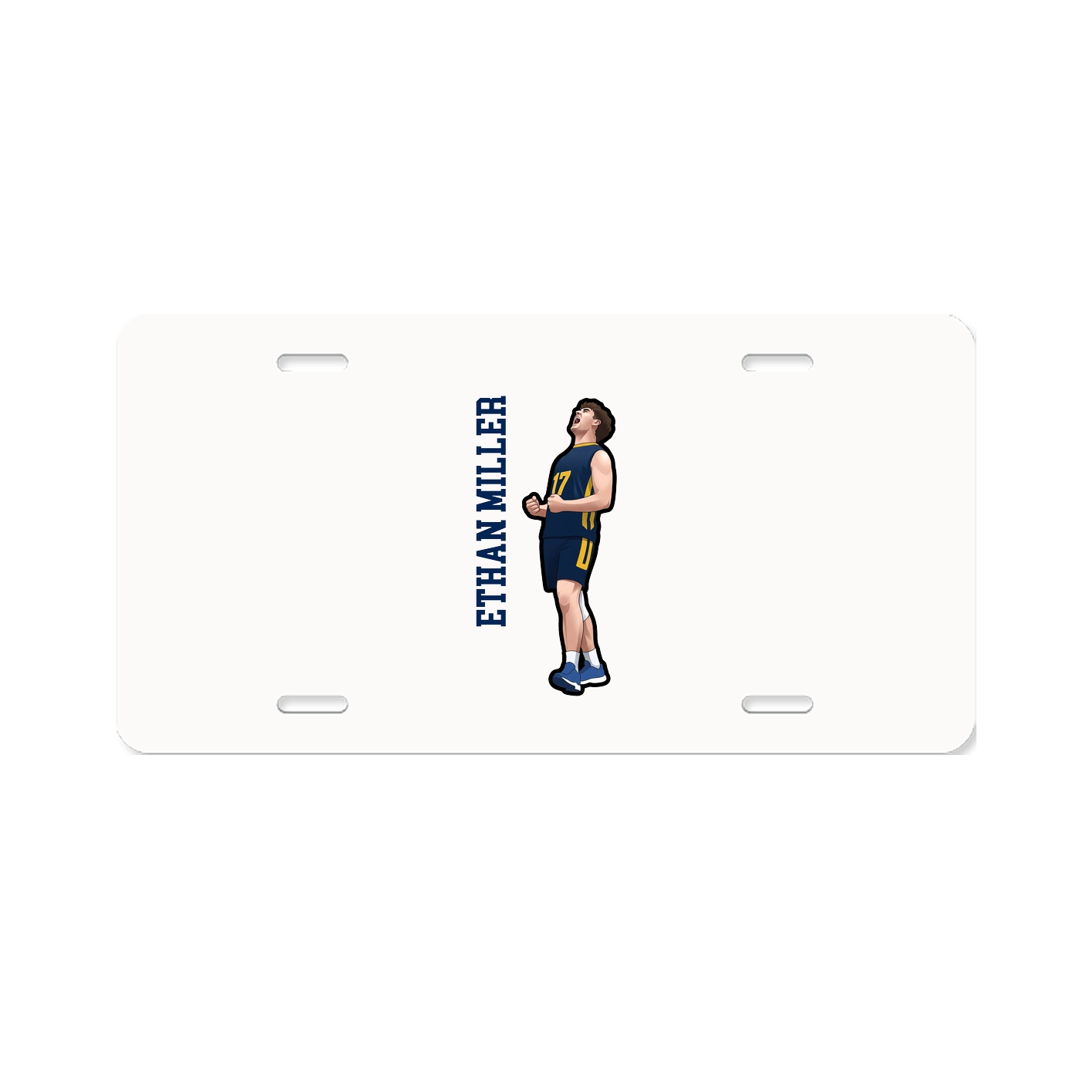 Aluminum License Plate