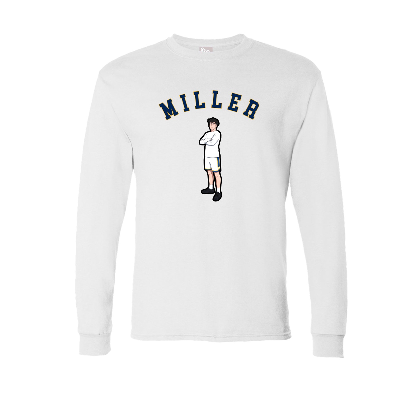 Long Sleeve Tee — Shirsey Arch in White