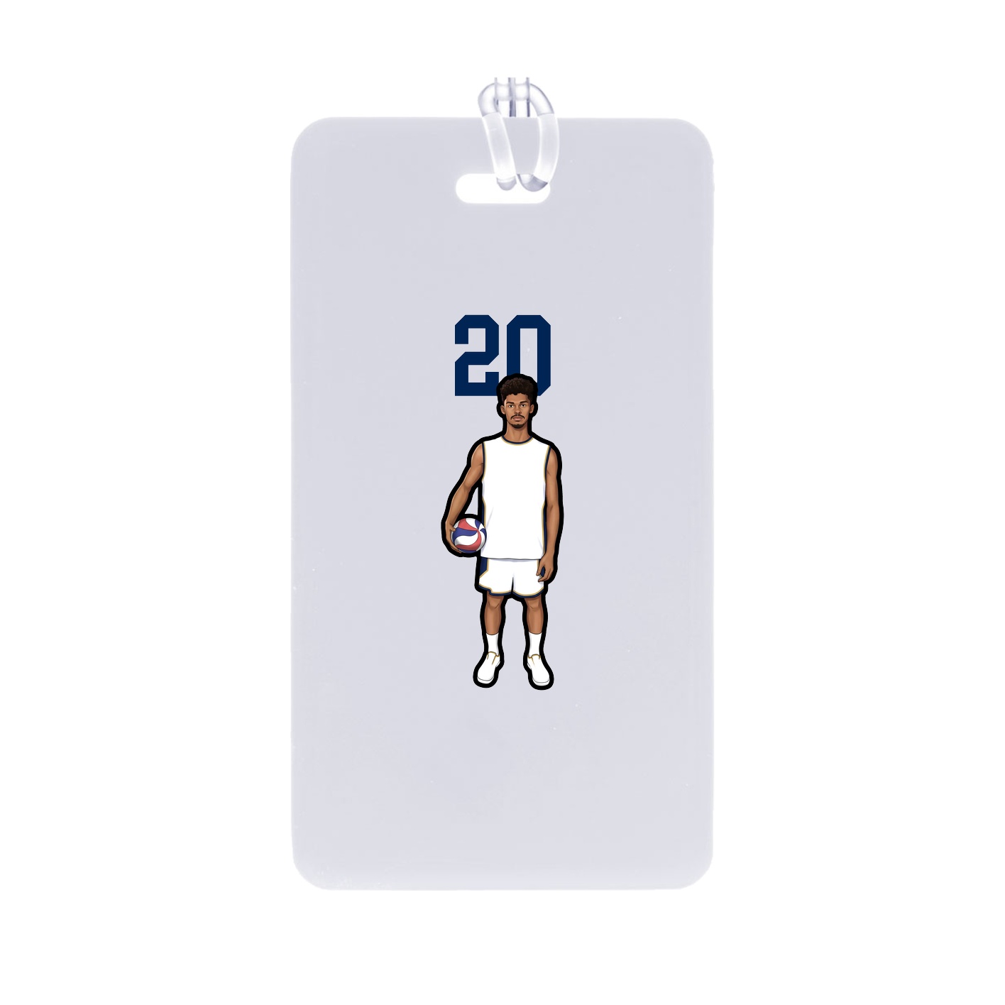 Bag Tag — Number Top in Classic