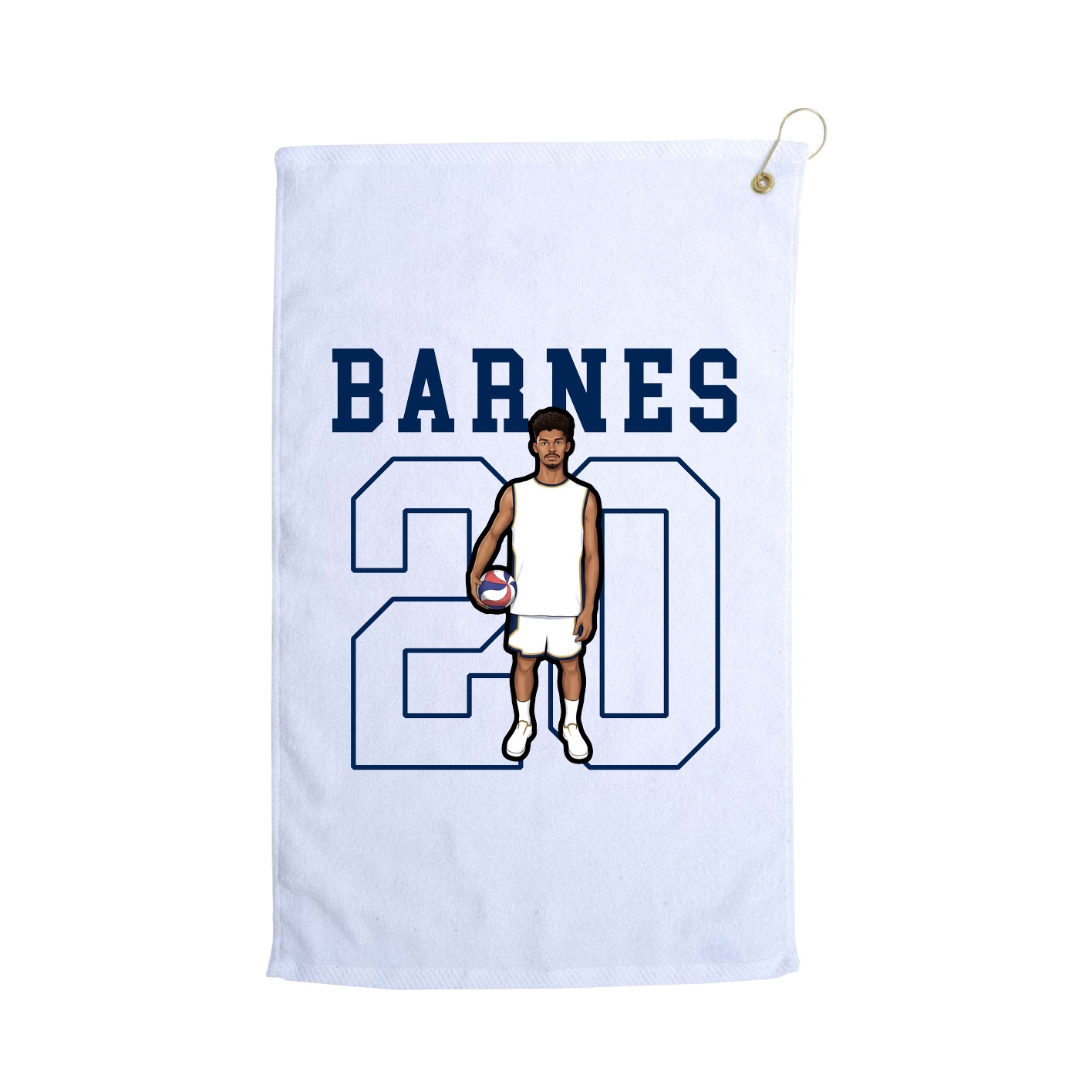Golf Towel — Shirsey in White