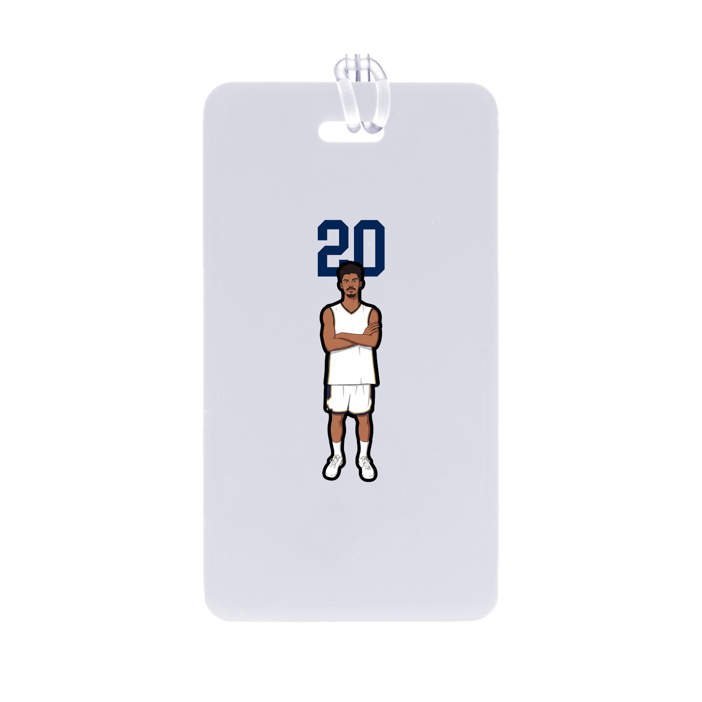 Bag Tag — Number Top in Classic