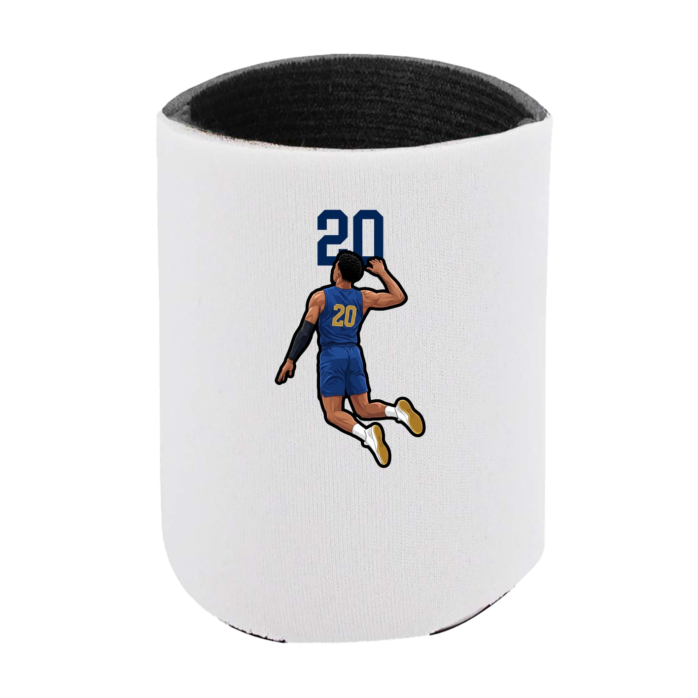 Can Holder — Number Top in White