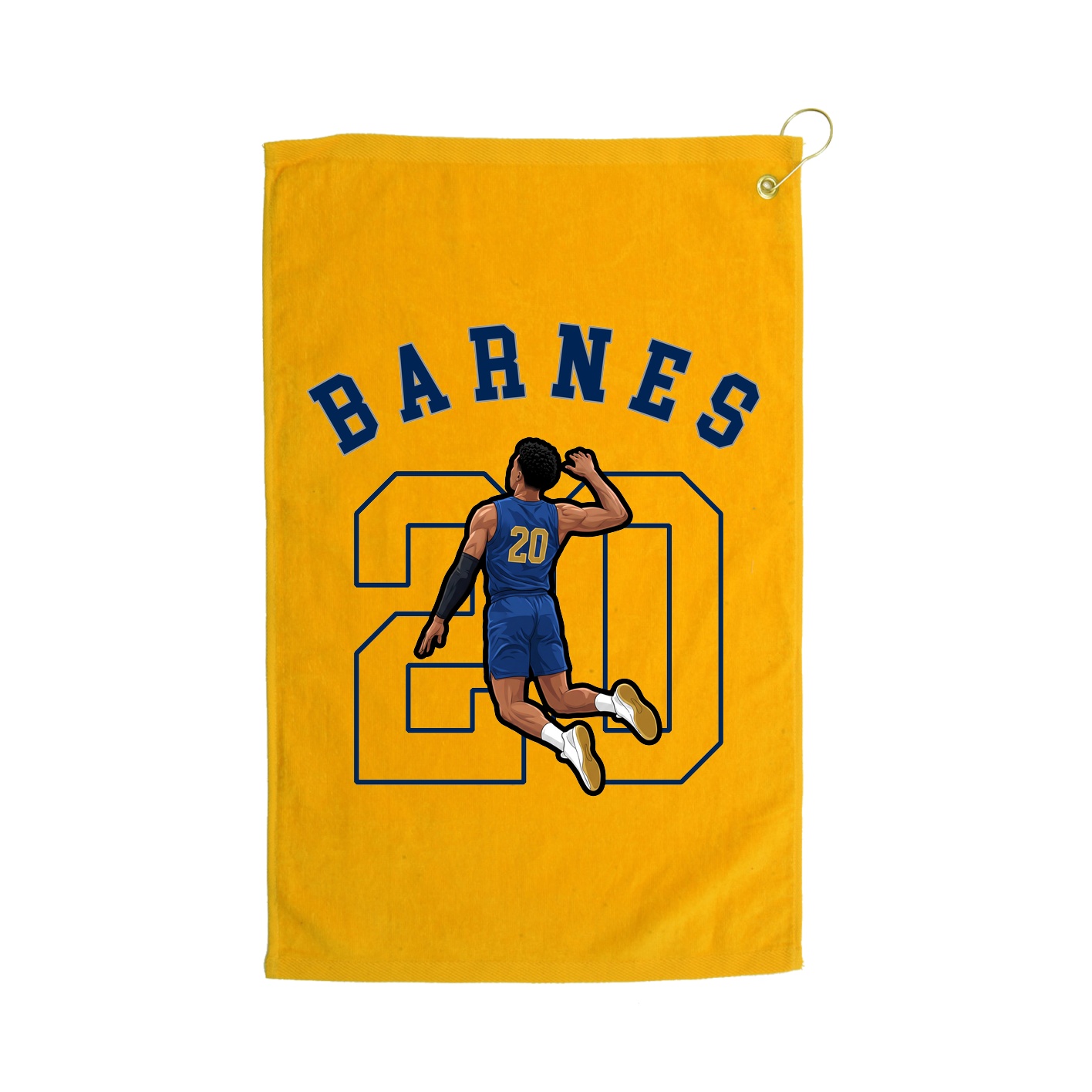 Golf Towel — Shirsey Arch in Gold