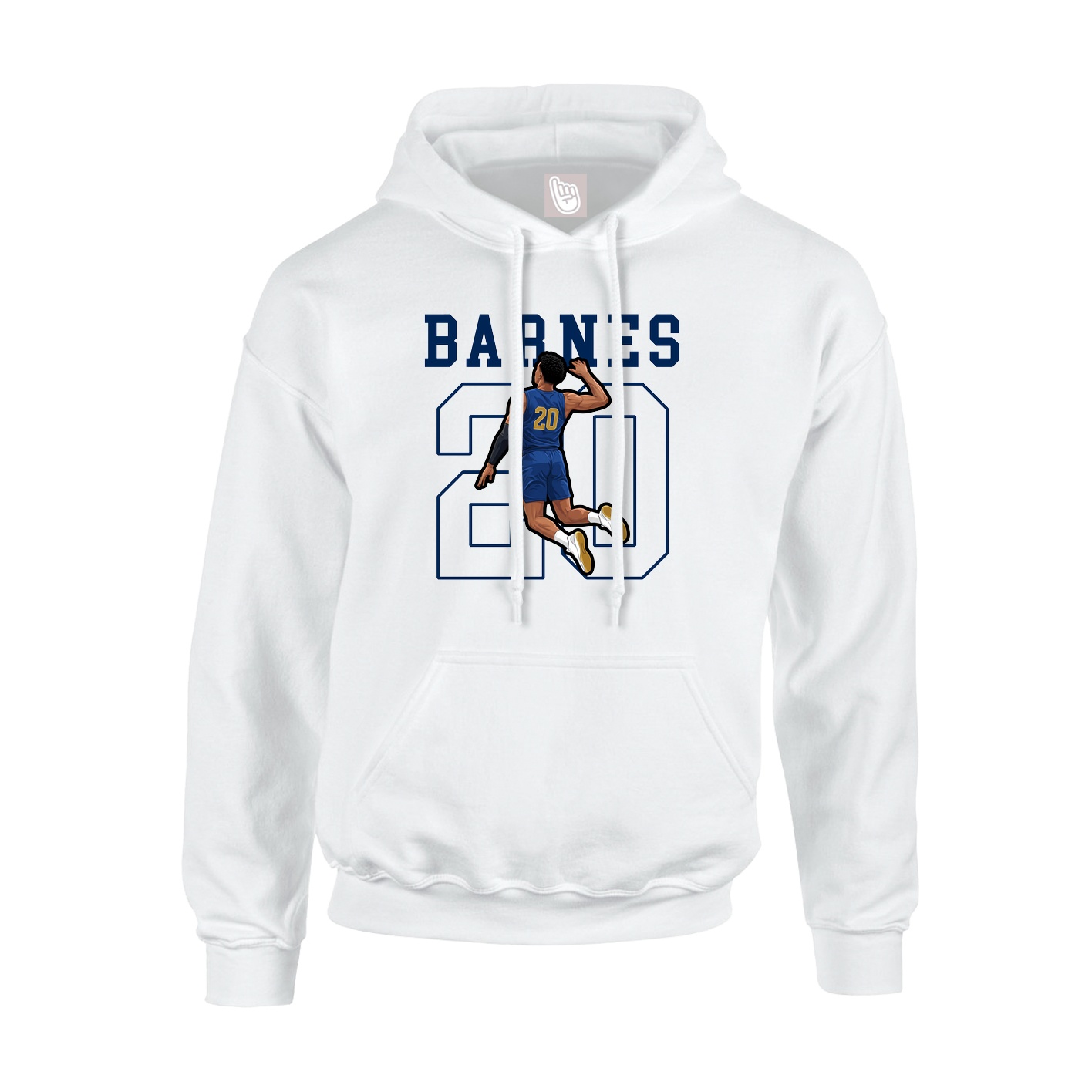Hoodie — Shirsey in White