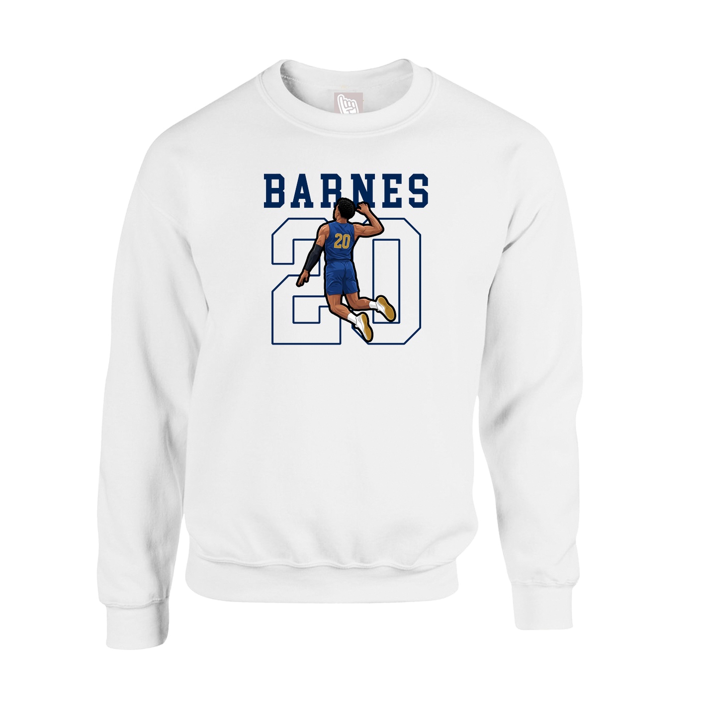 Fleece Crew — Shirsey in White