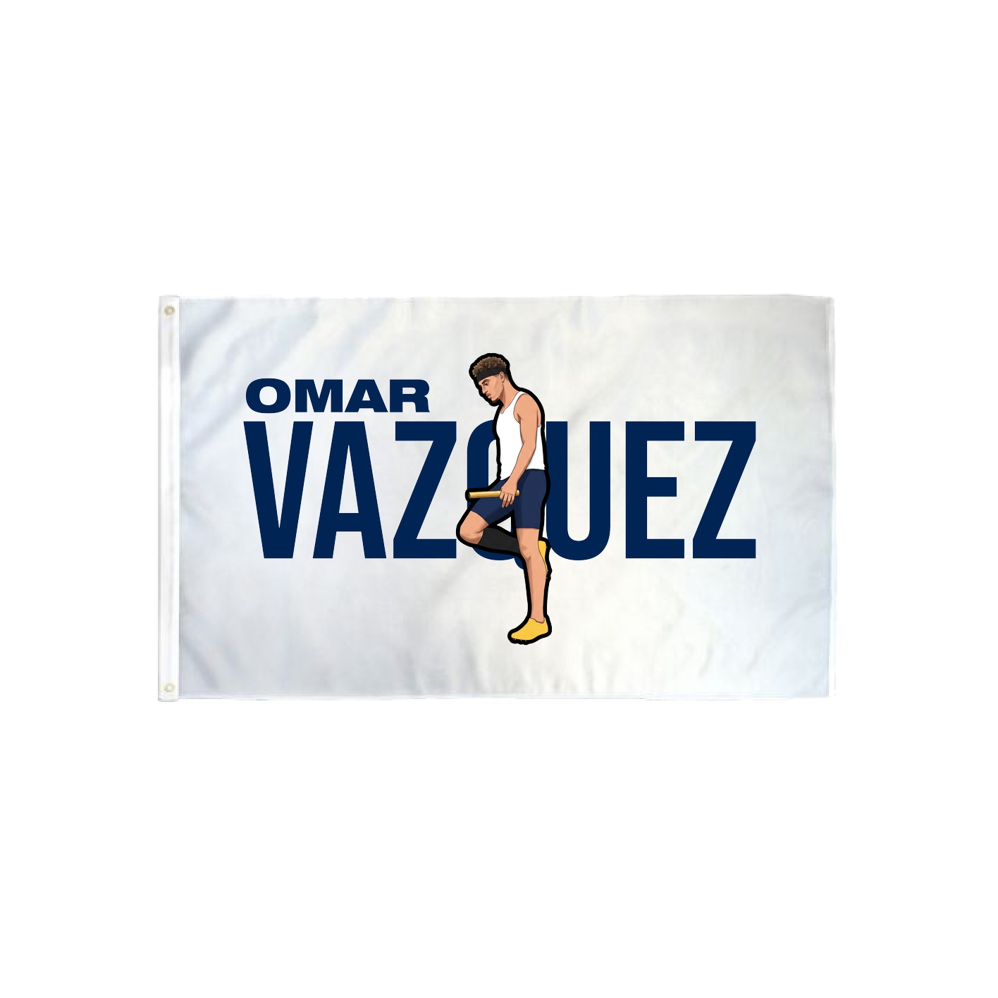 3x5 Flag — Player Name in Classic