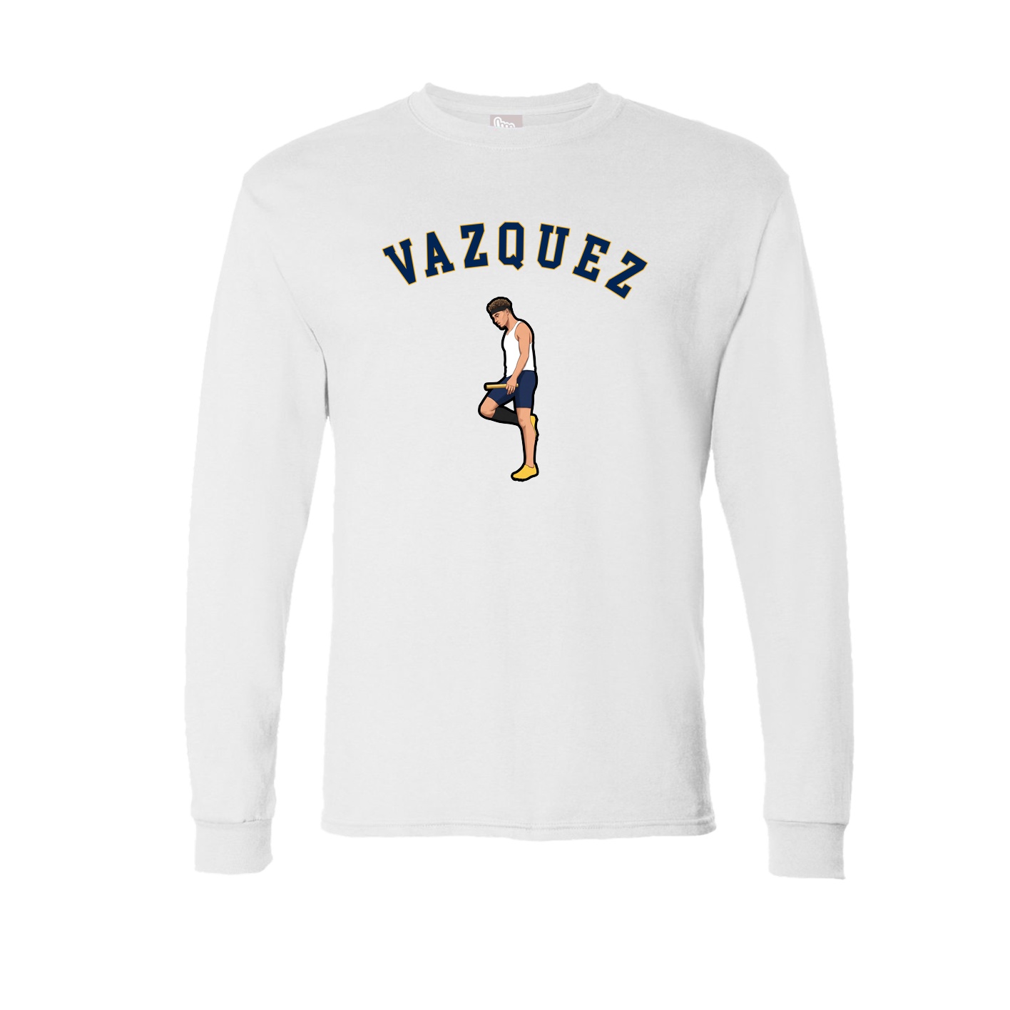 Long Sleeve Tee — Shirsey Arch in White
