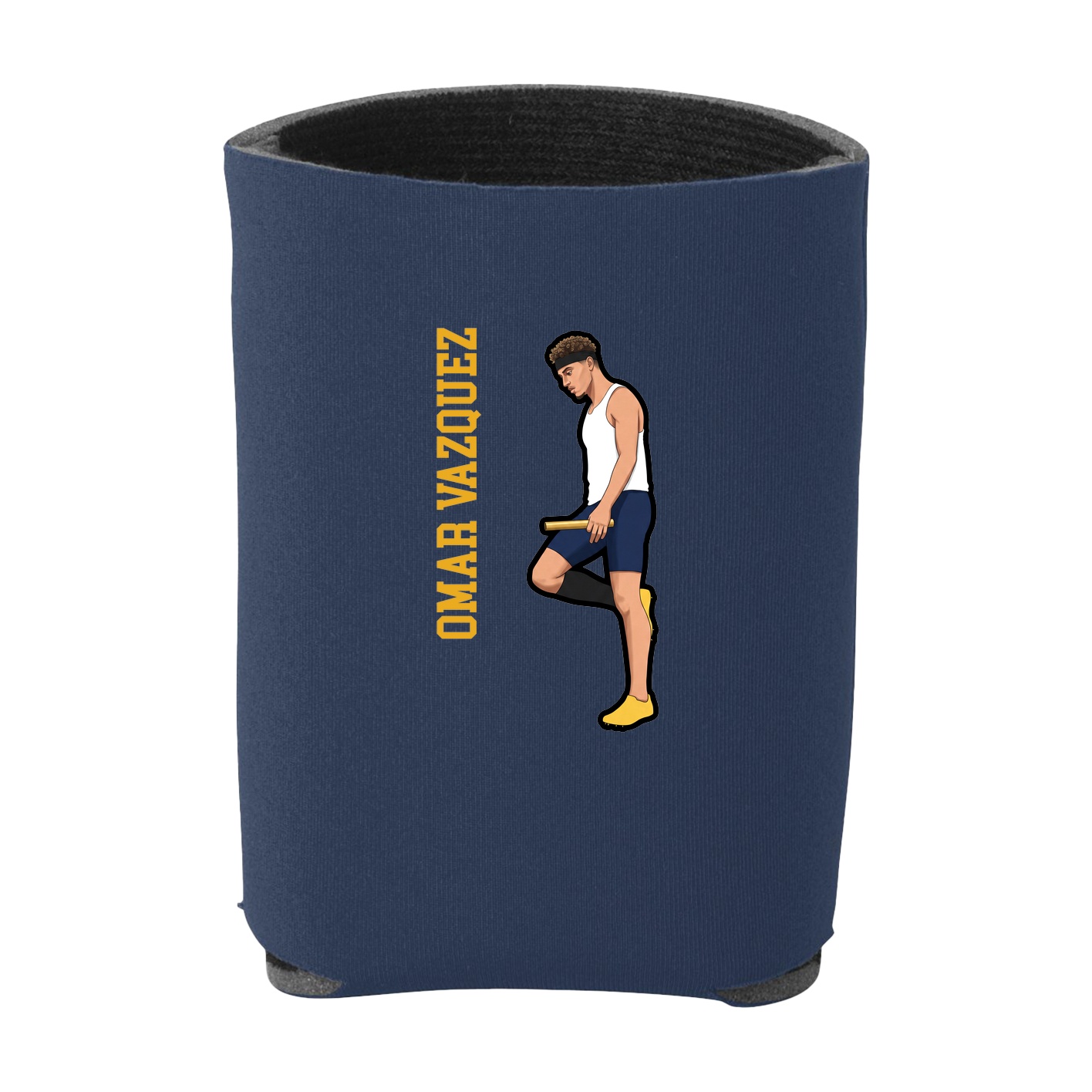 Can Holder — Name Vertical in Navy