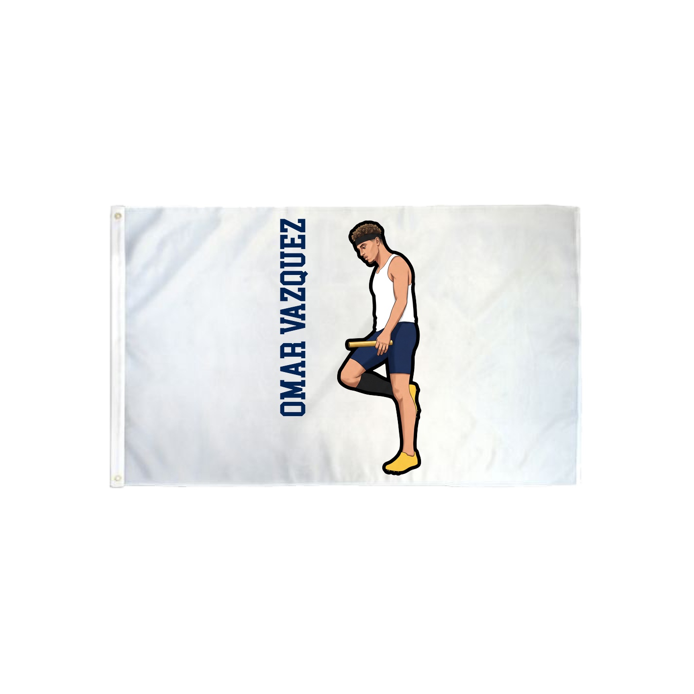 3x5 Flag — Name Vertical in Classic