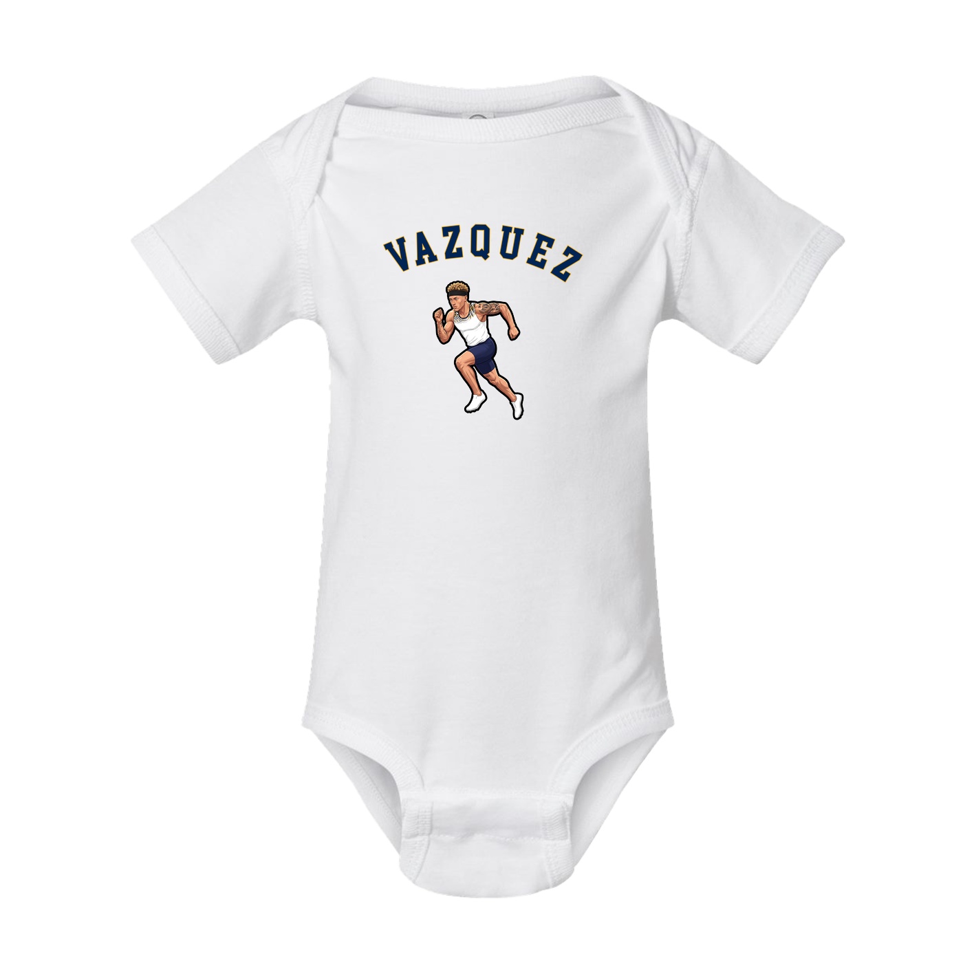 Baby Onesie — Shirsey Arch in White