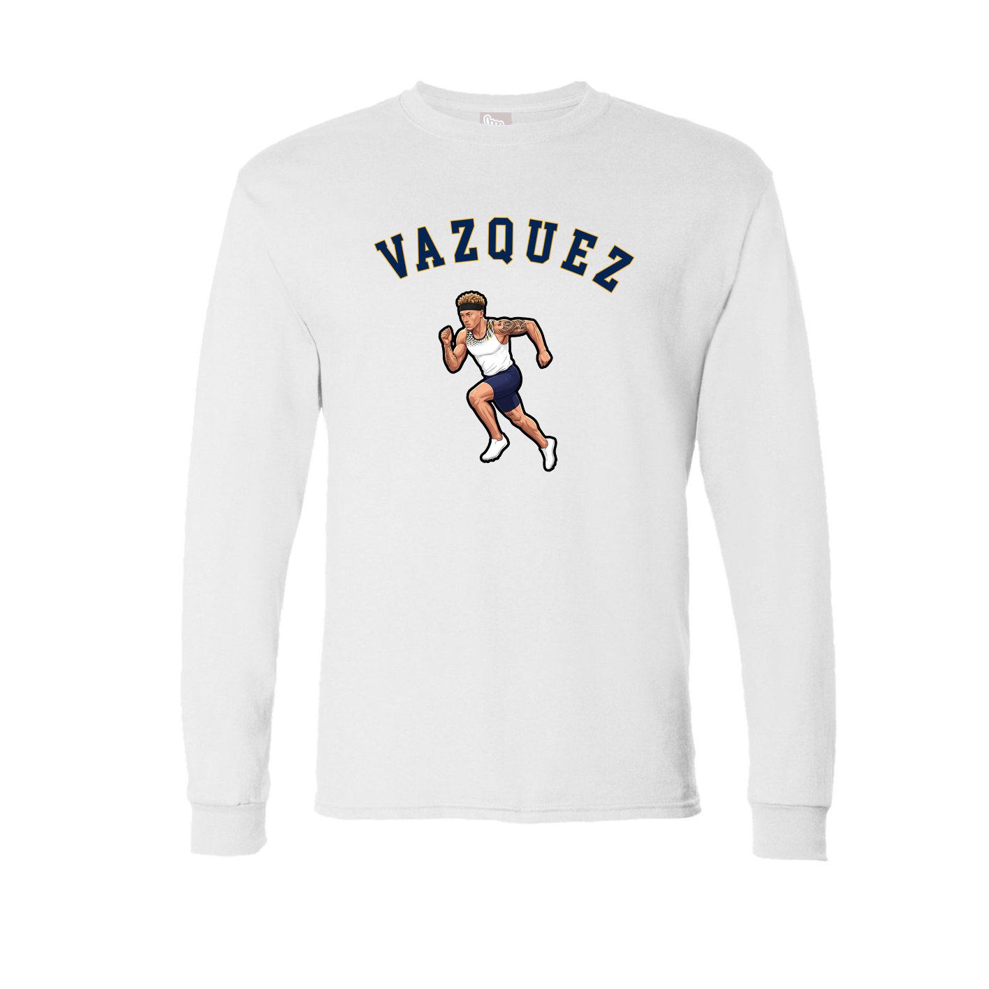 Long Sleeve Tee — Shirsey Arch in White