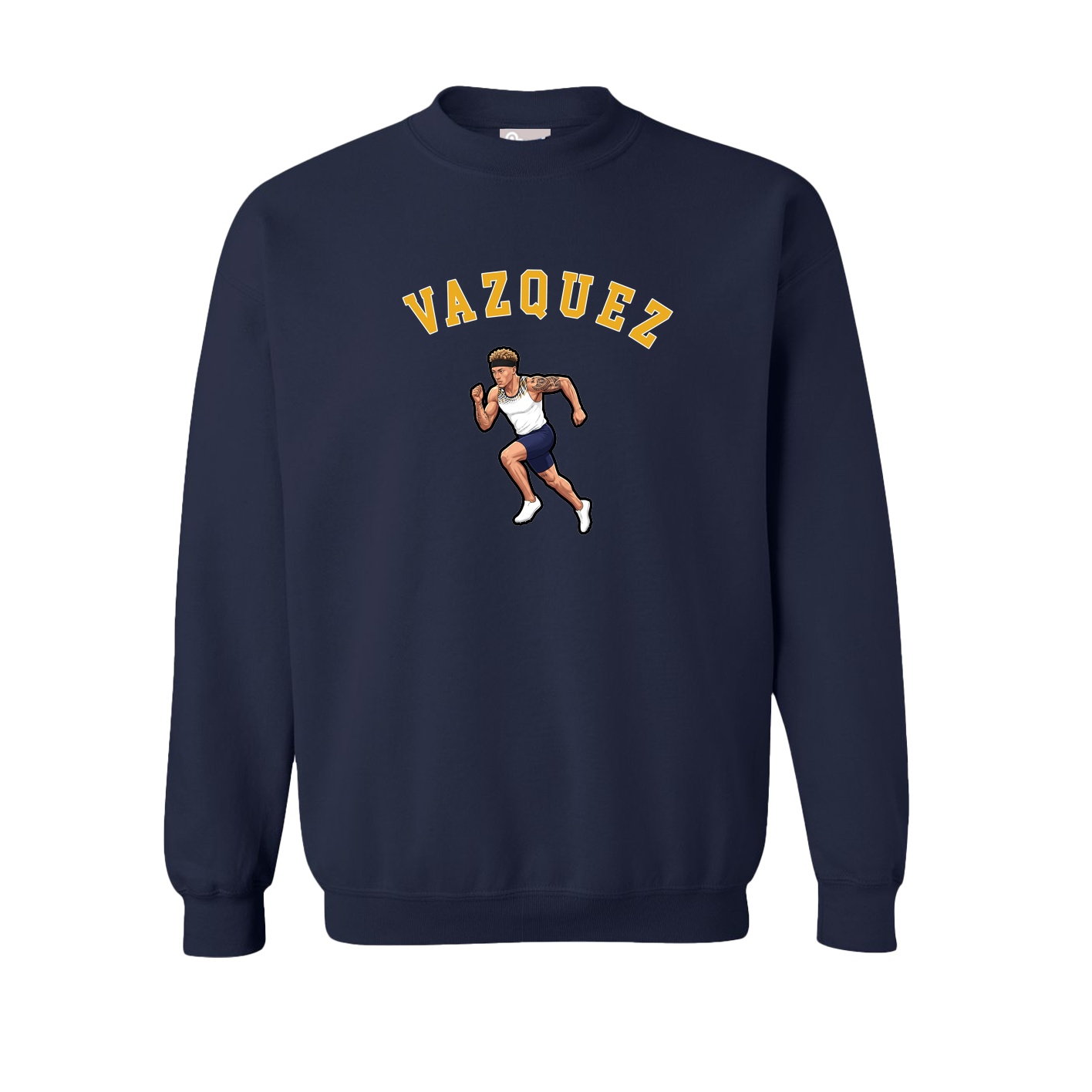 Fleece Crew — Shirsey Arch in Navy