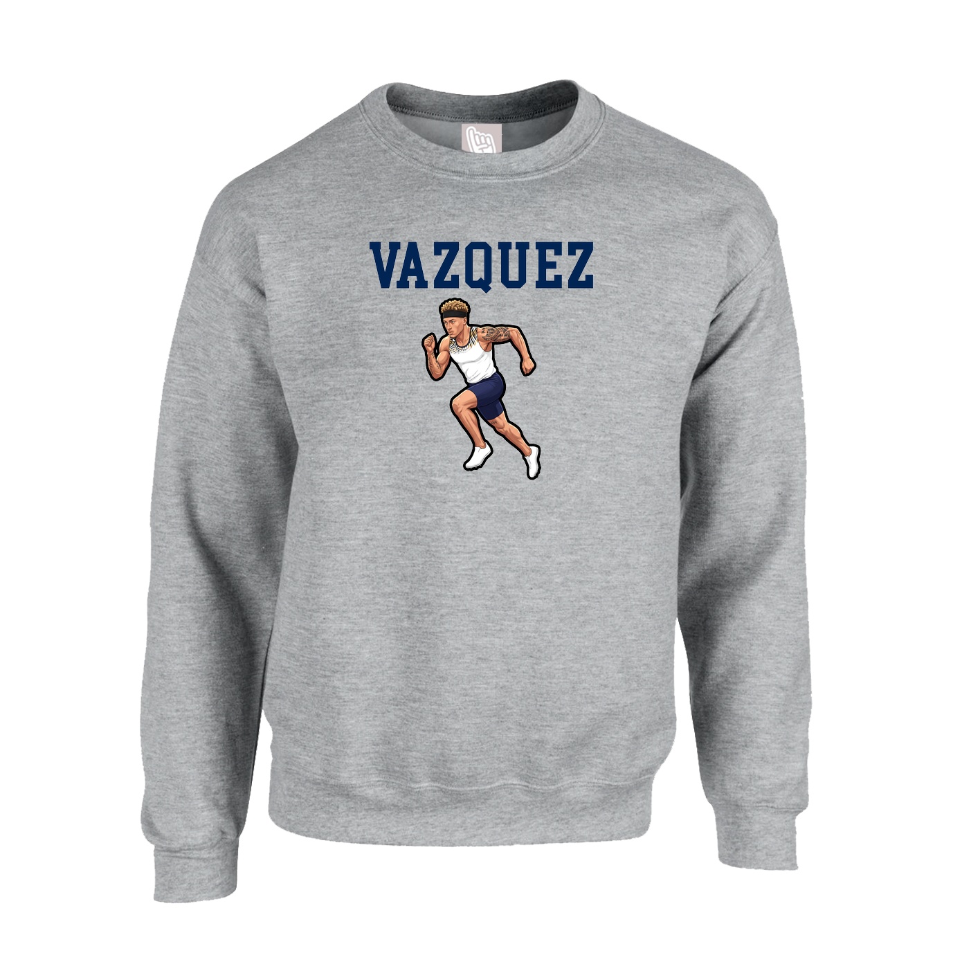 Fleece Crew — Shirsey in Grey