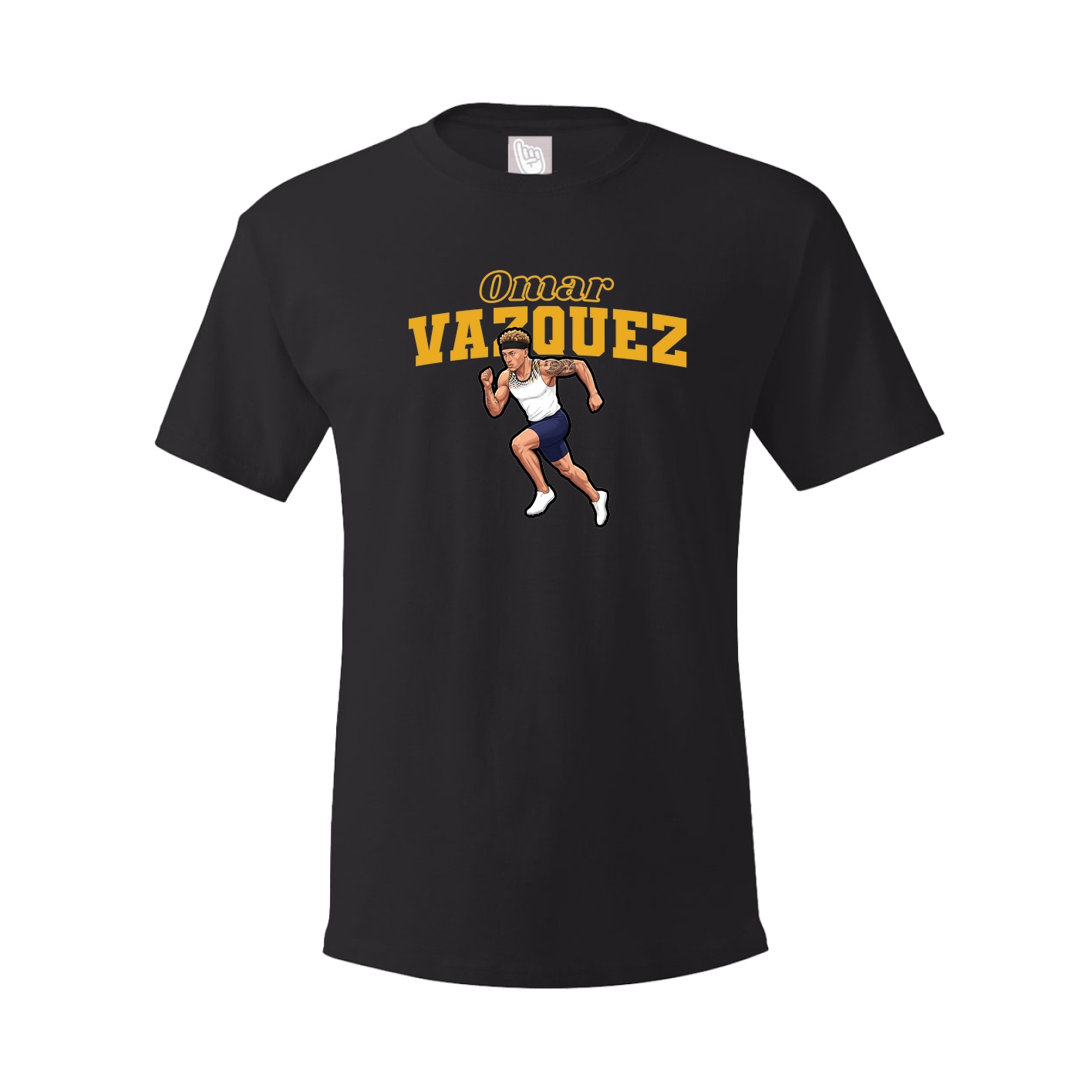 Youth Tee — Name Arch in Black