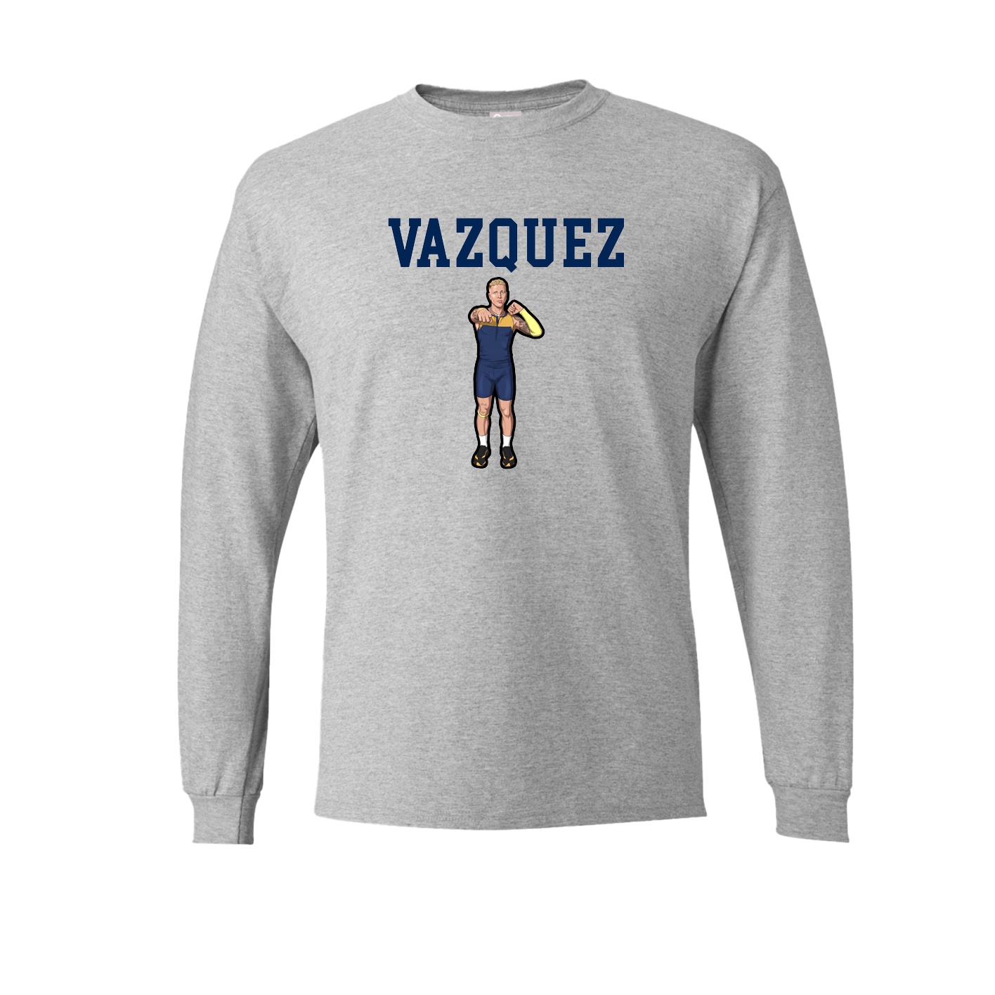 Long Sleeve Tee — Shirsey in Grey