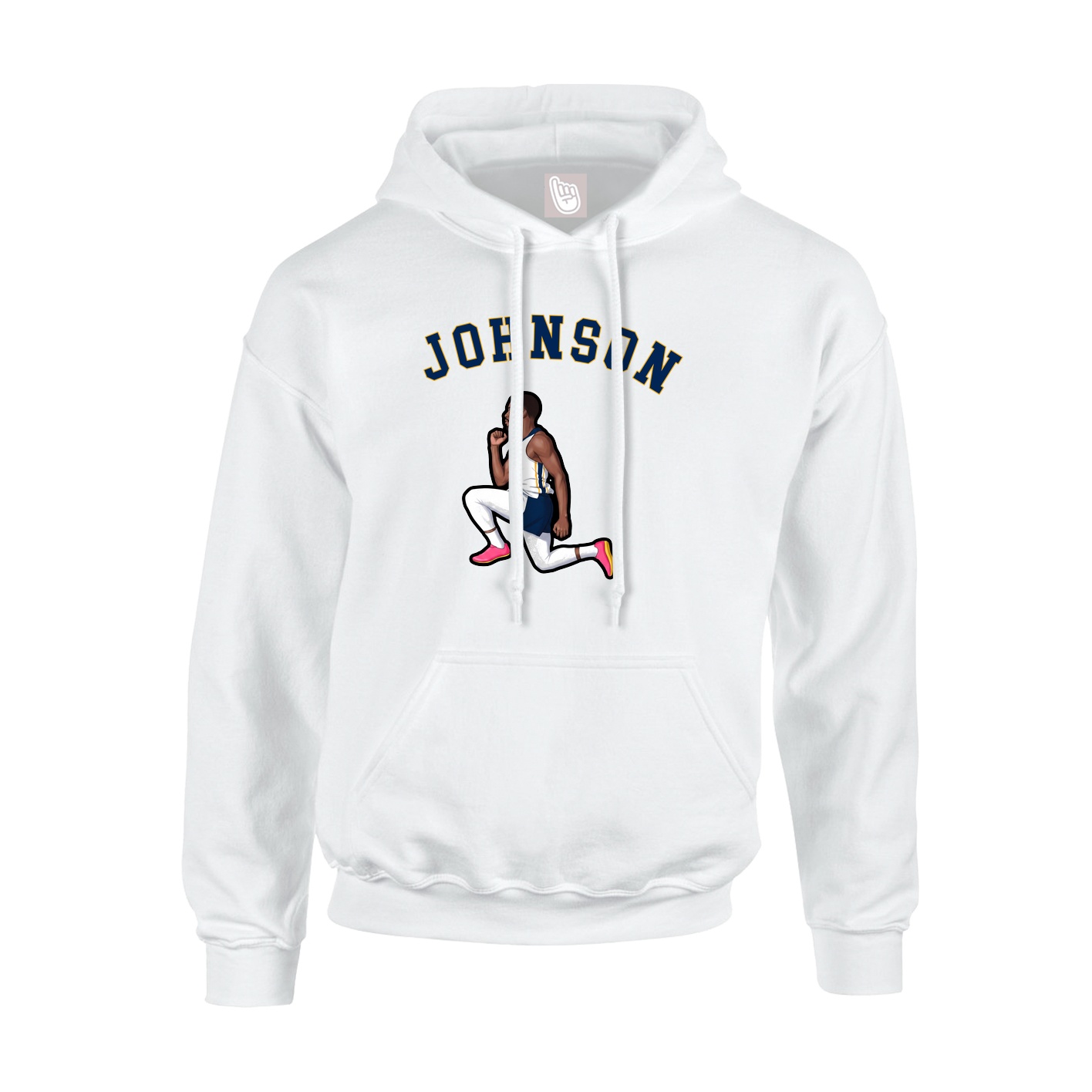Hoodie — Shirsey Arch in White