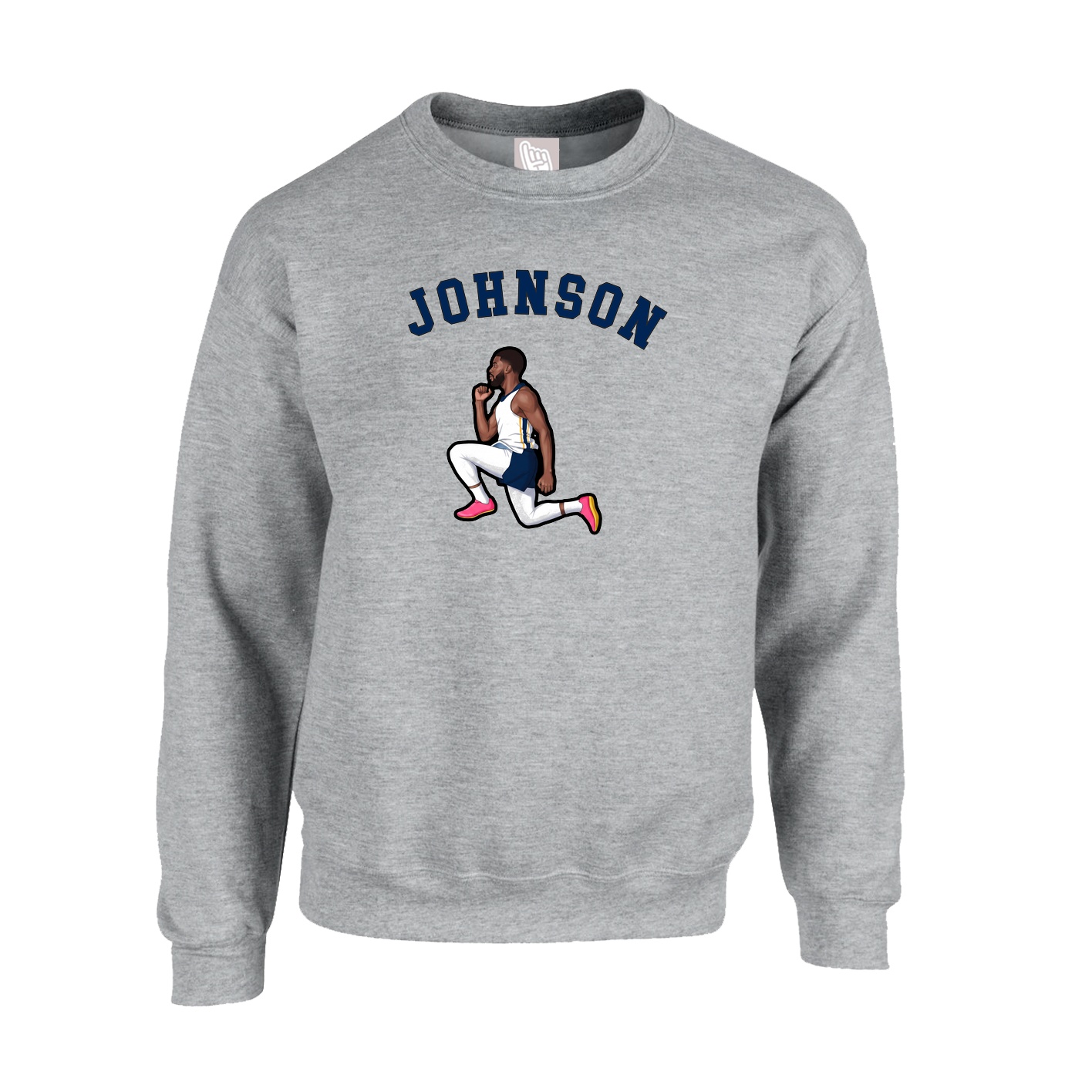 Fleece Crew — Shirsey Arch in Grey