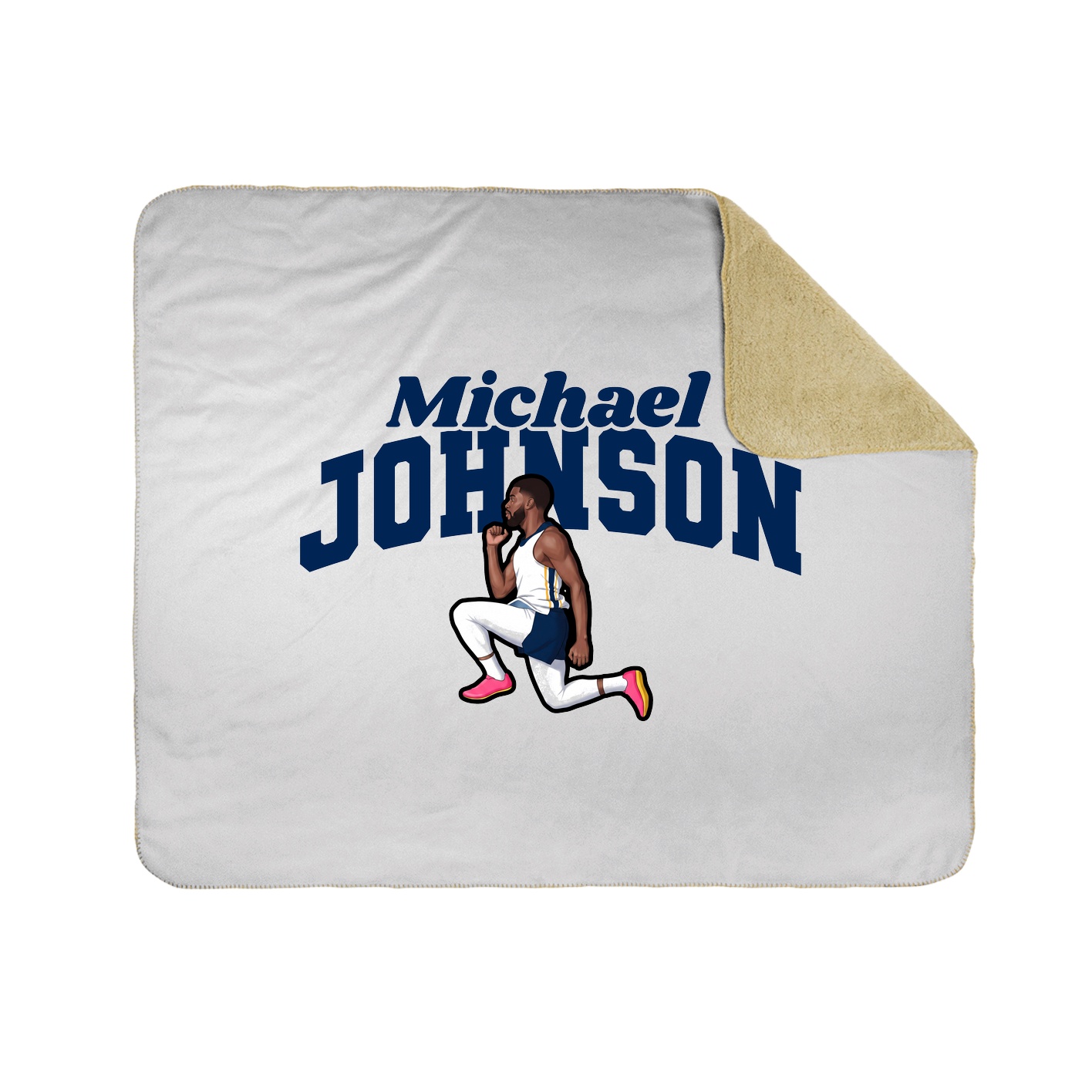 Throw Blanket — Signature Arch in White