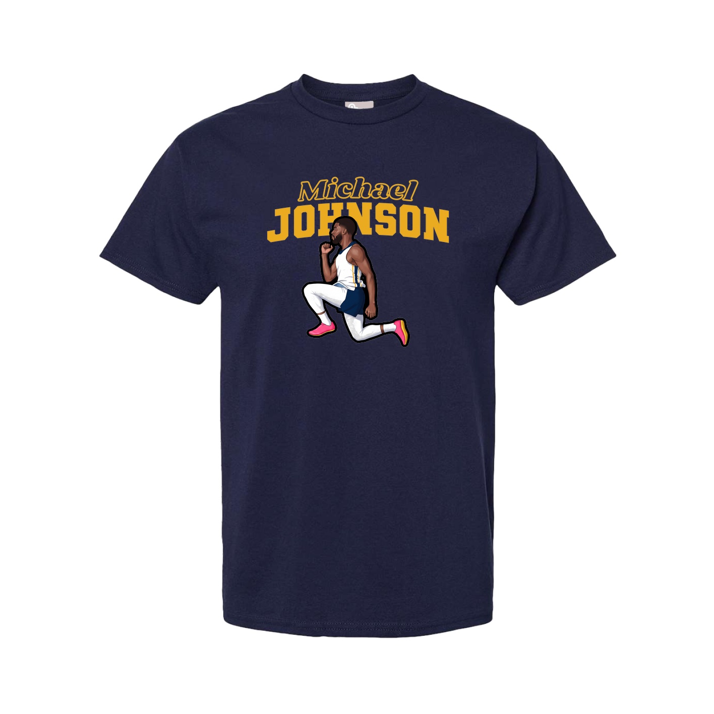 Tee — Name Arch in Navy