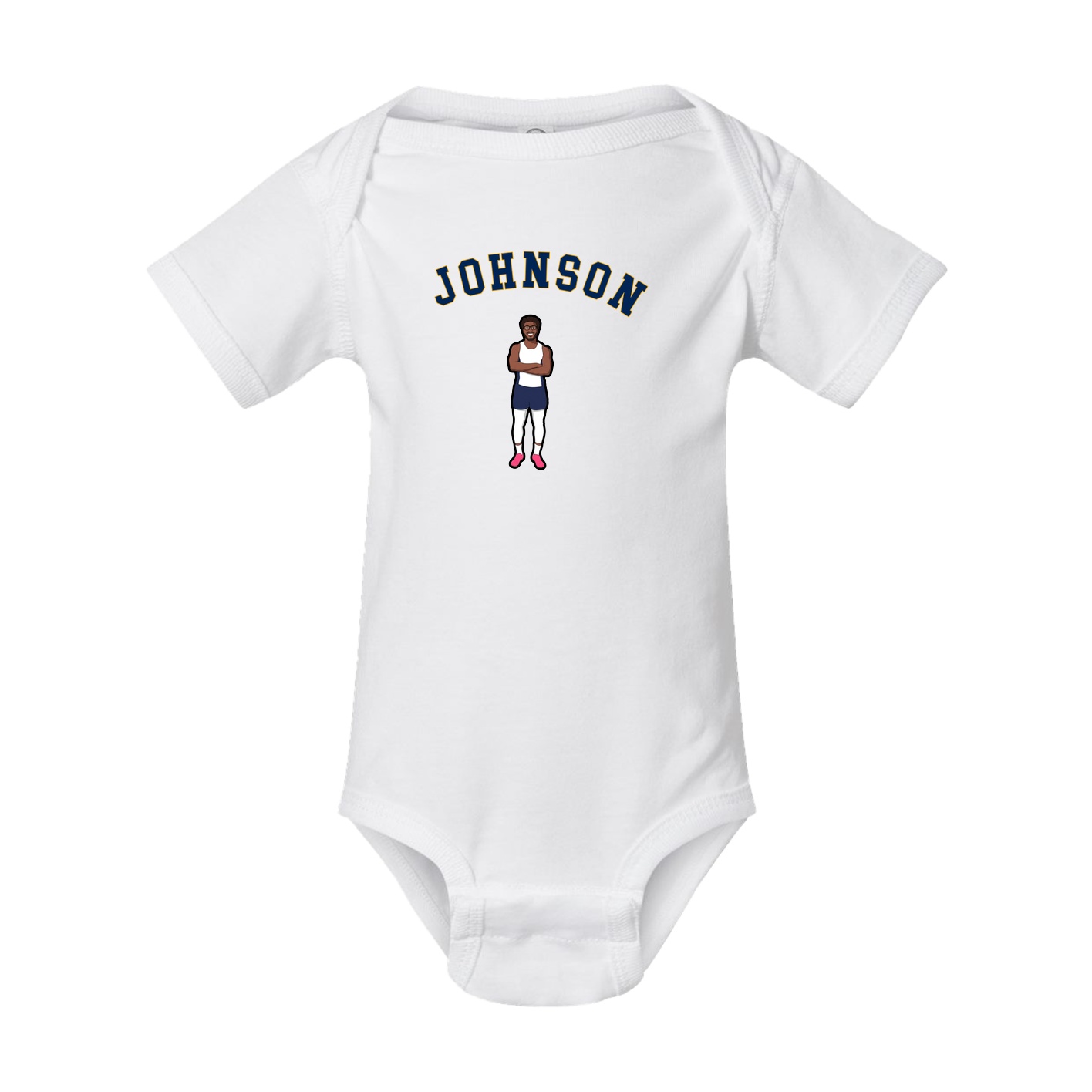 Baby Onesie — Shirsey Arch in White