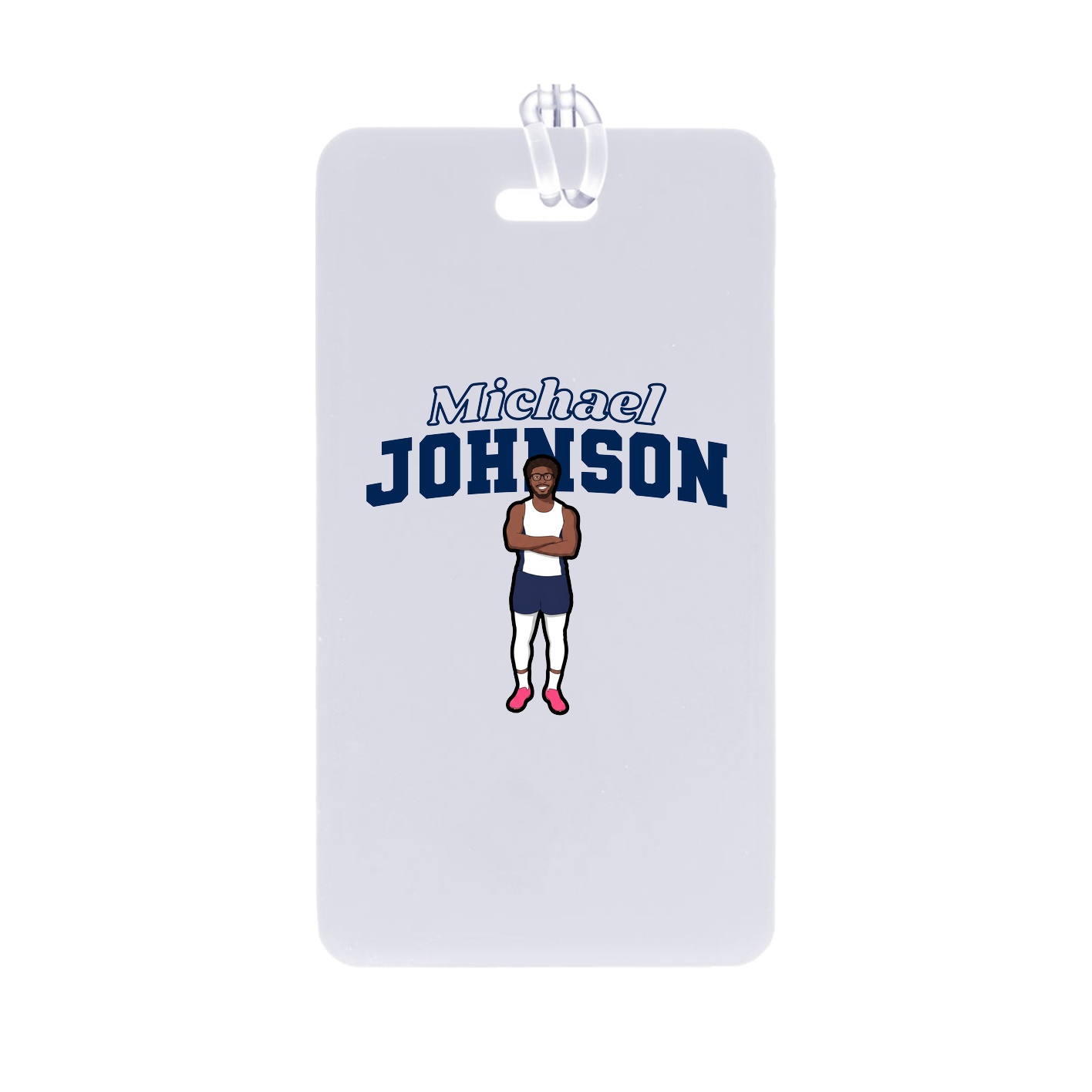 Bag Tag — Name Arch in Classic