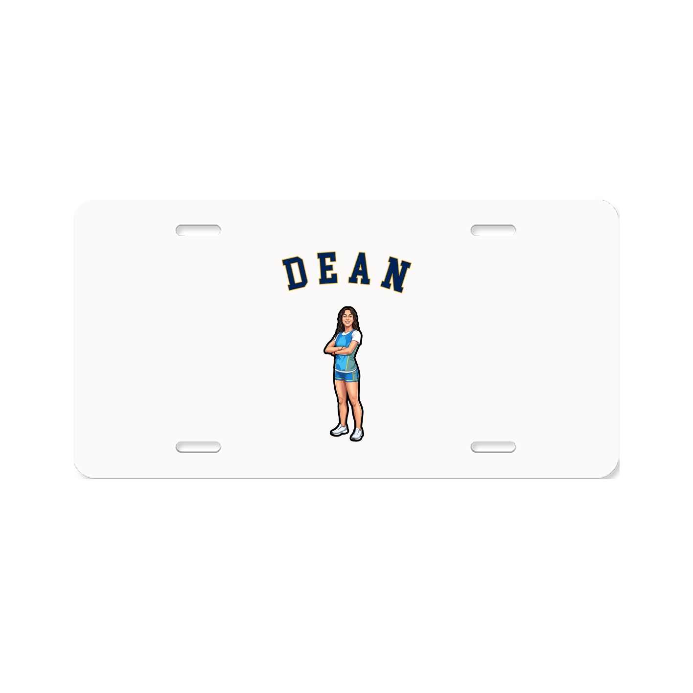 License Plate — Shirsey Arch in Classic