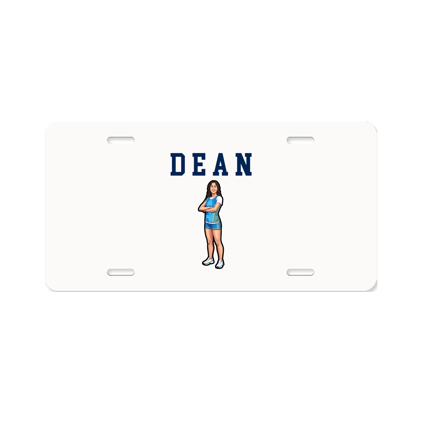 License Plate — Shirsey in Classic