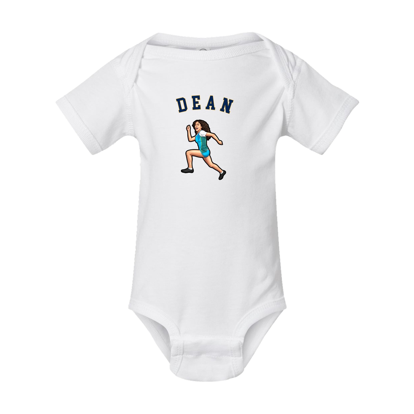 Baby Onesie — Shirsey Arch in White