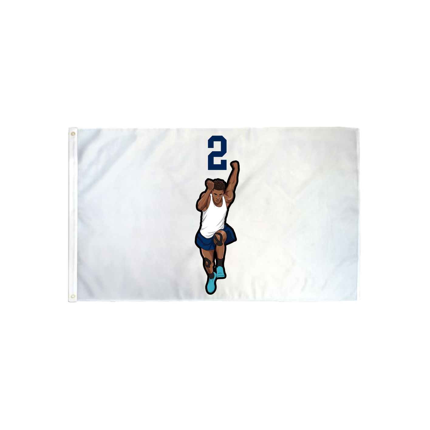 3x5 Flag — Number Top in Classic