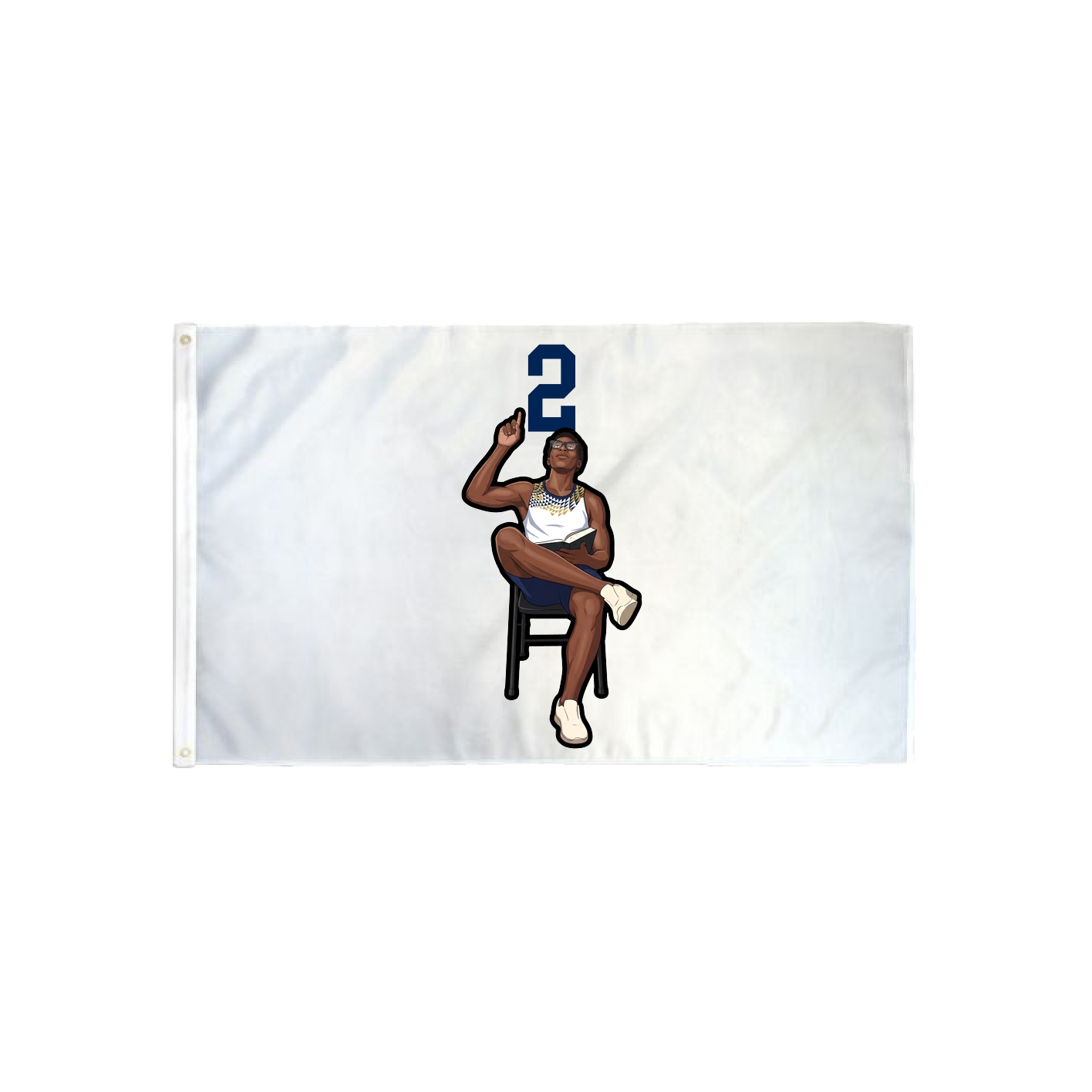 3x5 Flag — Number Top in Classic