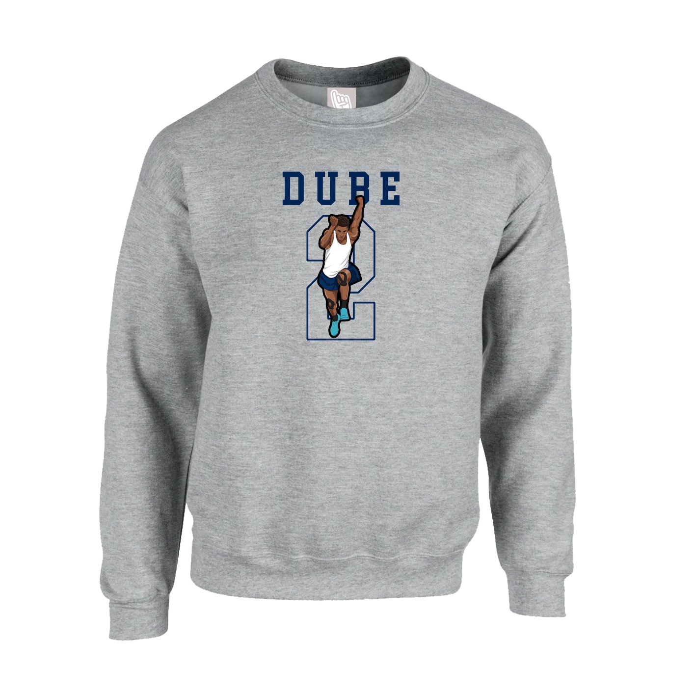 Fleece Crew — Shirsey in Grey