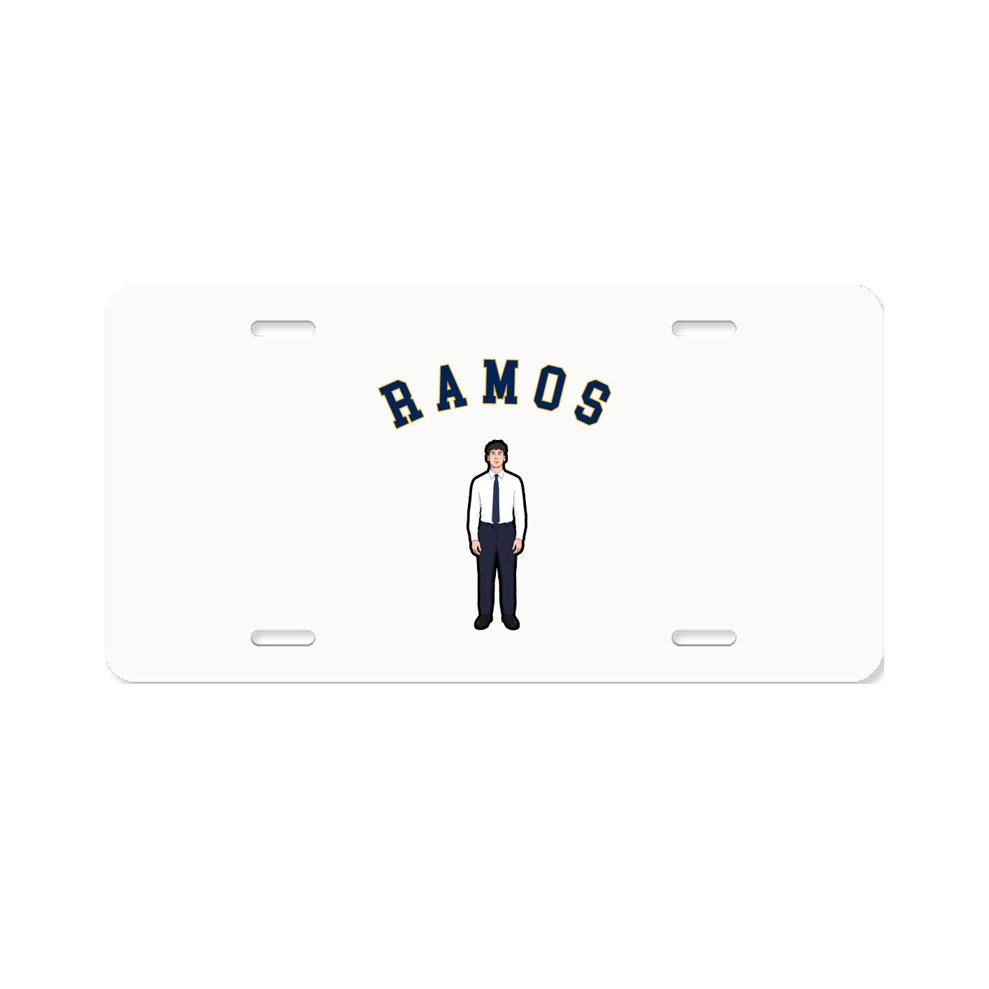 License Plate — Shirsey Arch in Classic