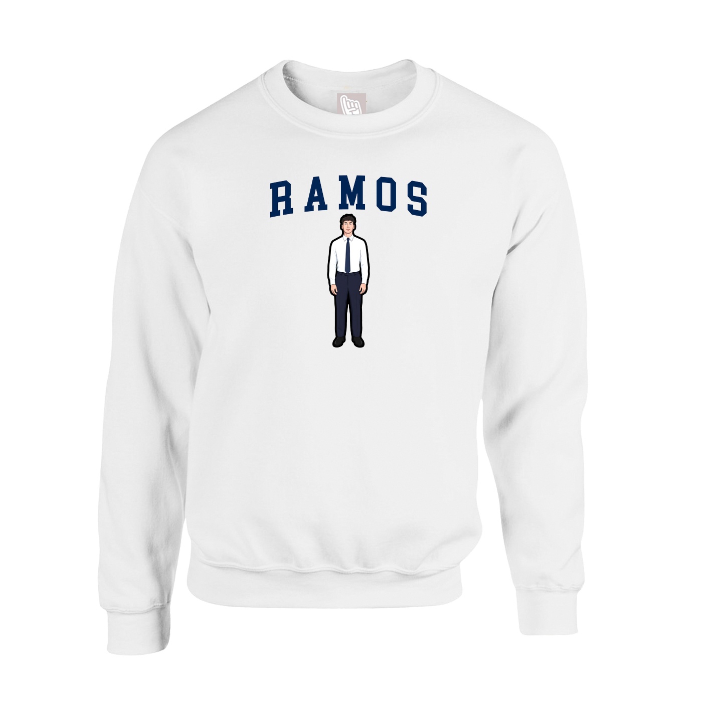 Fleece Crew — Shirsey in White
