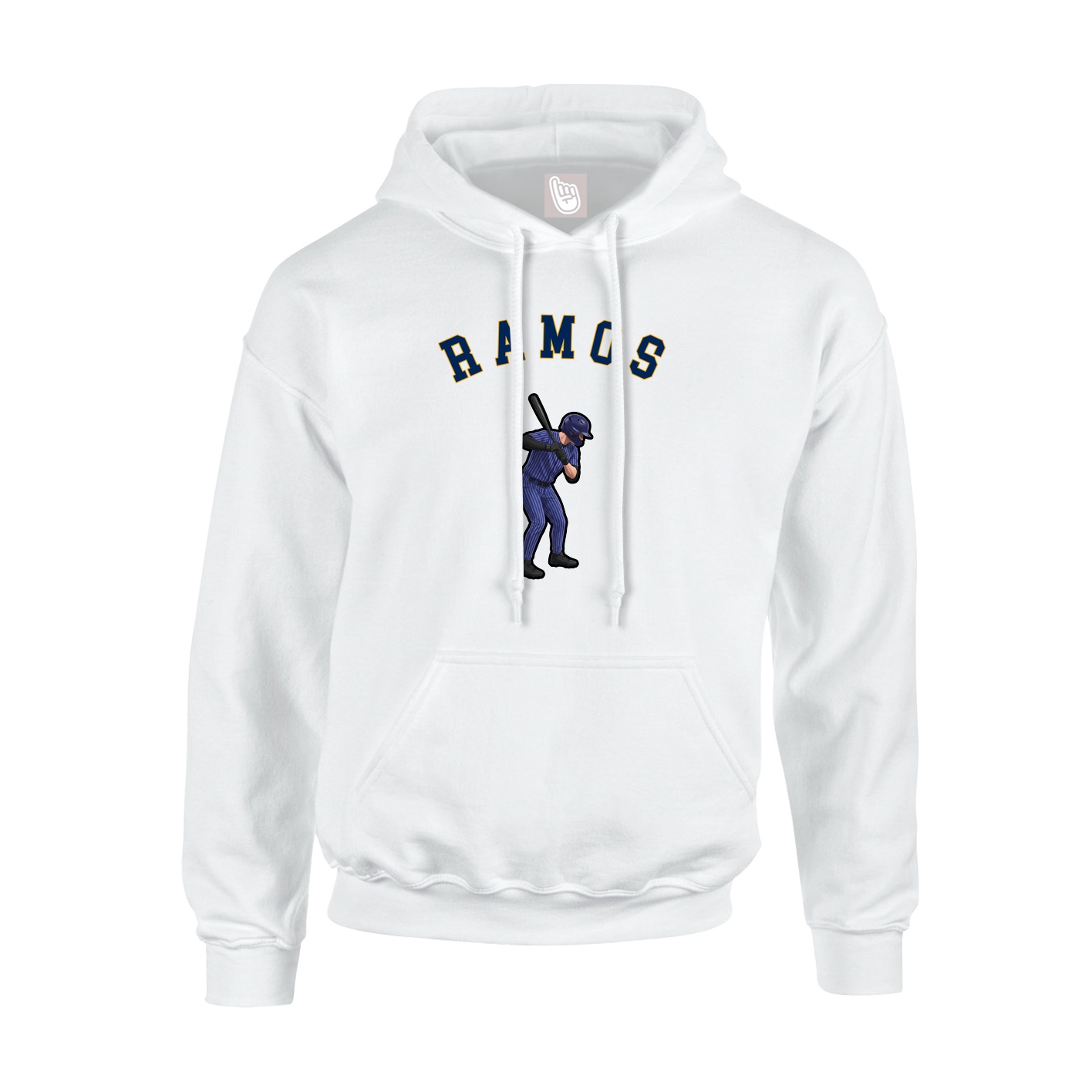 Hoodie — Shirsey Arch in White