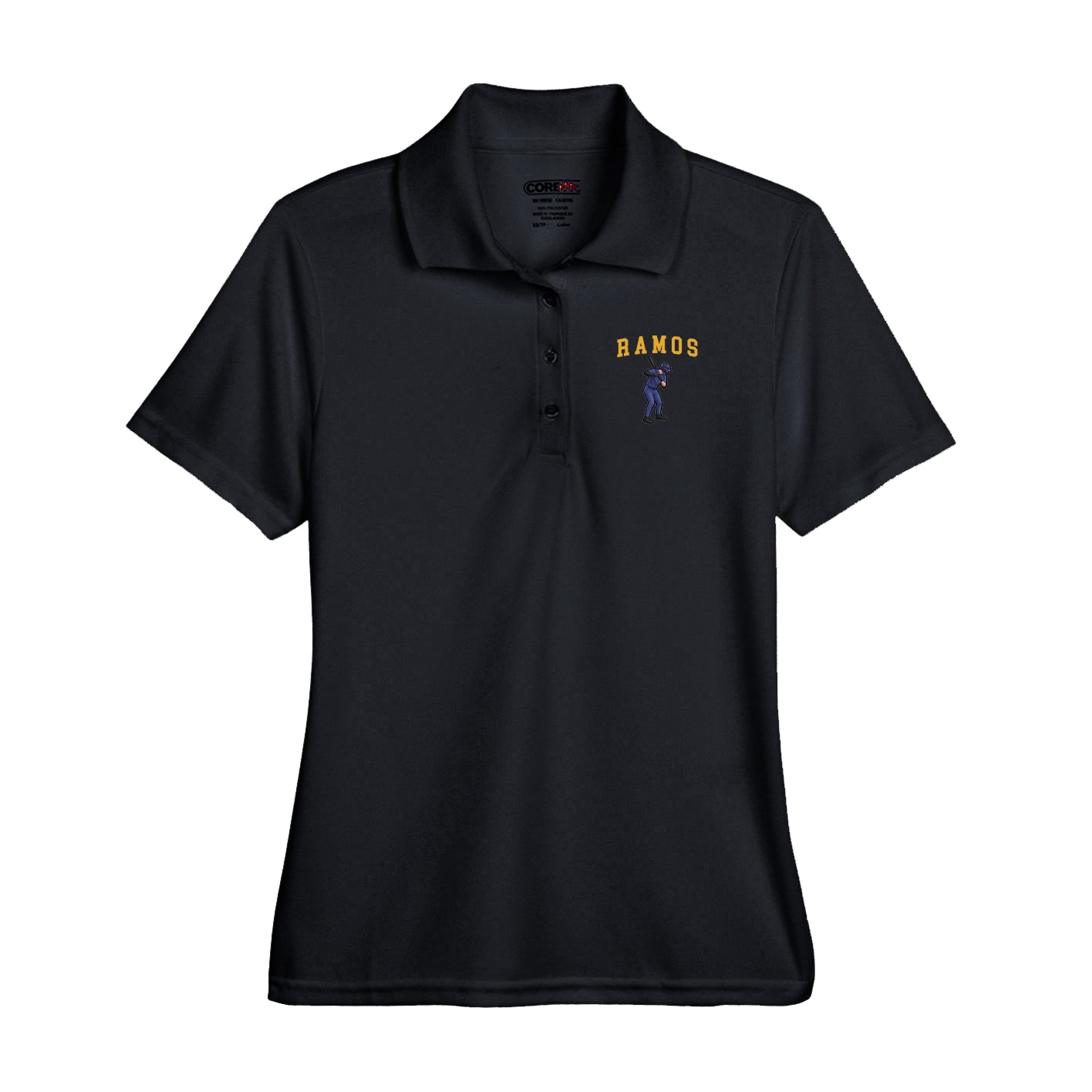 Performance Polo — Shirsey in Black