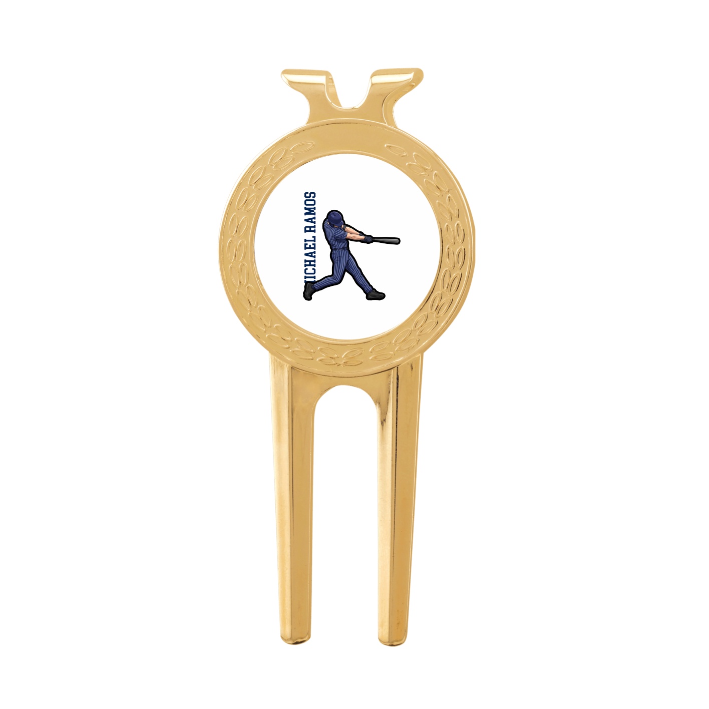Divot Tool with Ball Marker — Name Vertical in Classic