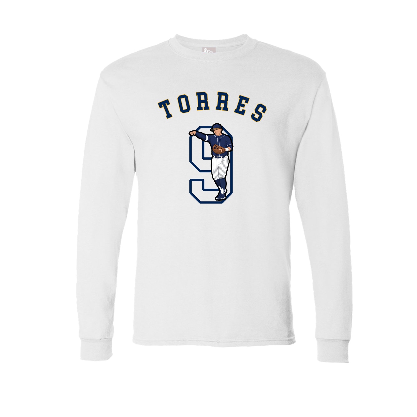 Long Sleeve Tee — Shirsey Arch in White