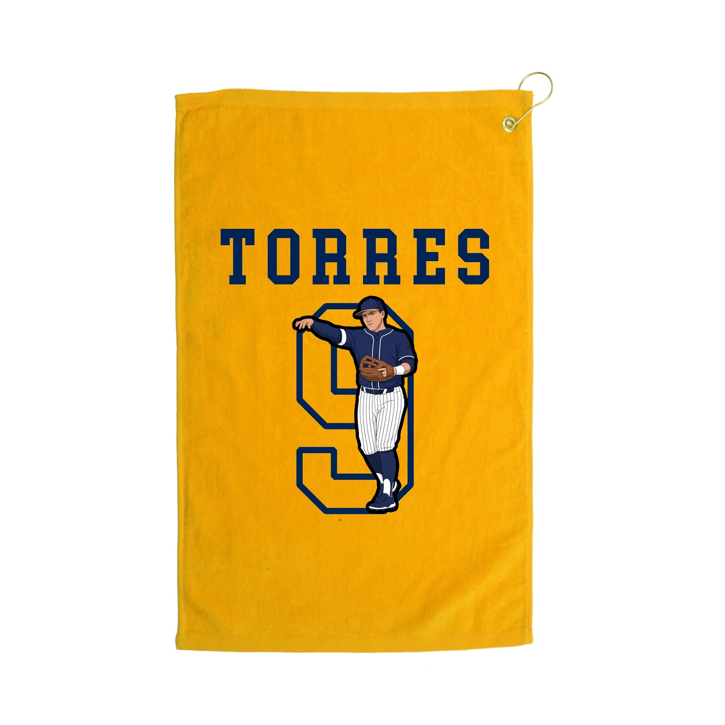Golf Towel — Shirsey in Gold
