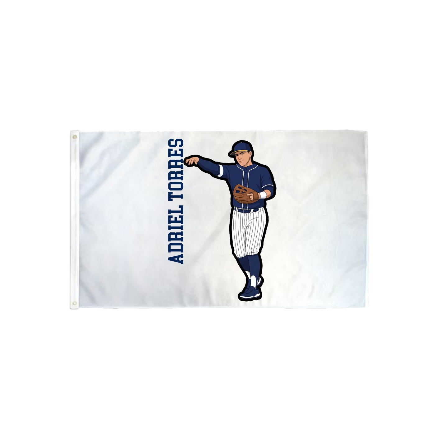 3x5 Flag — Name Vertical in Classic