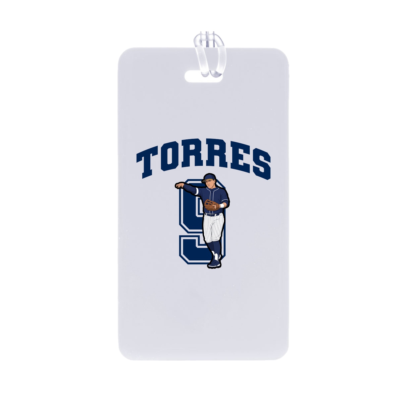 Bag Tag — Number in Classic