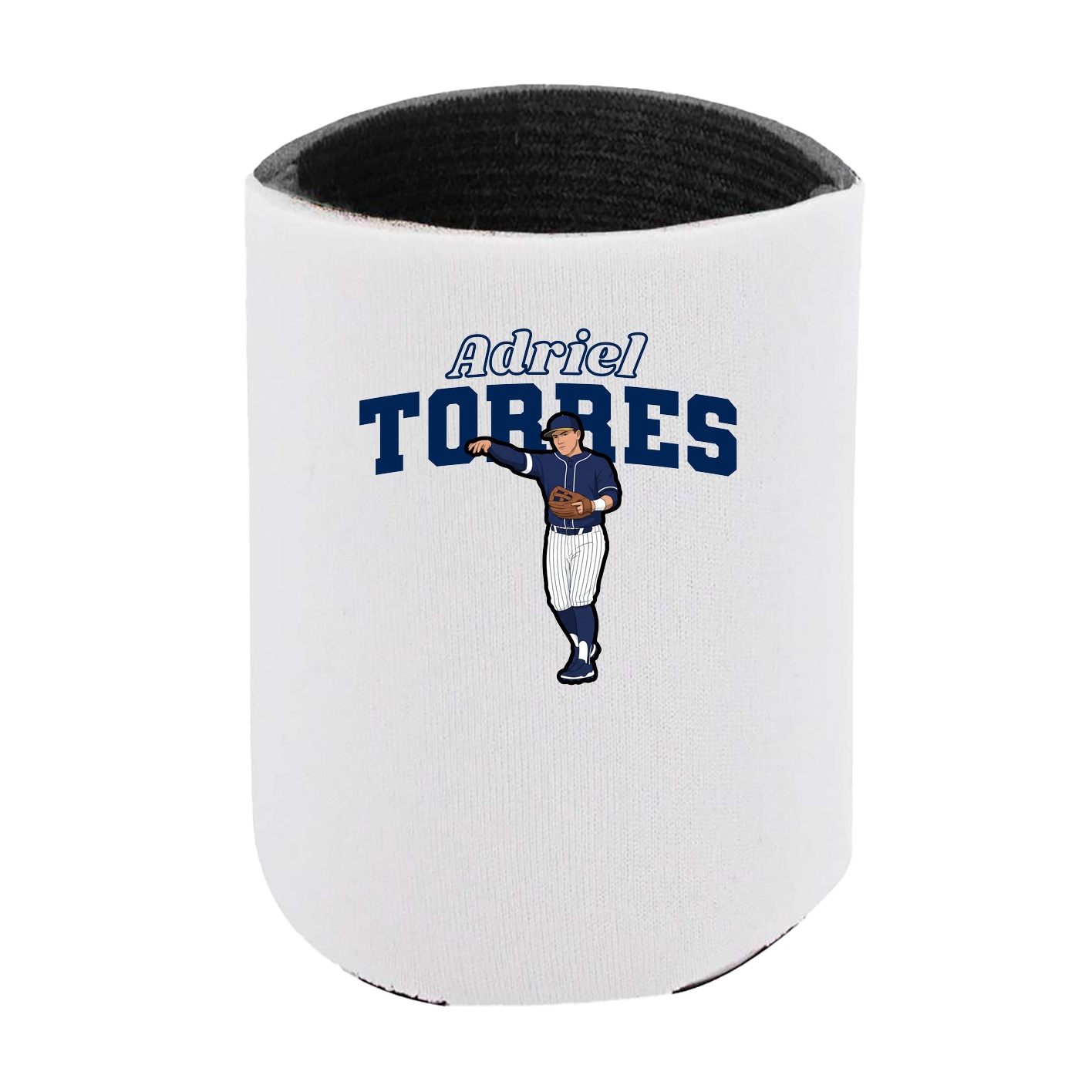 Can Holder — Name Arch in White