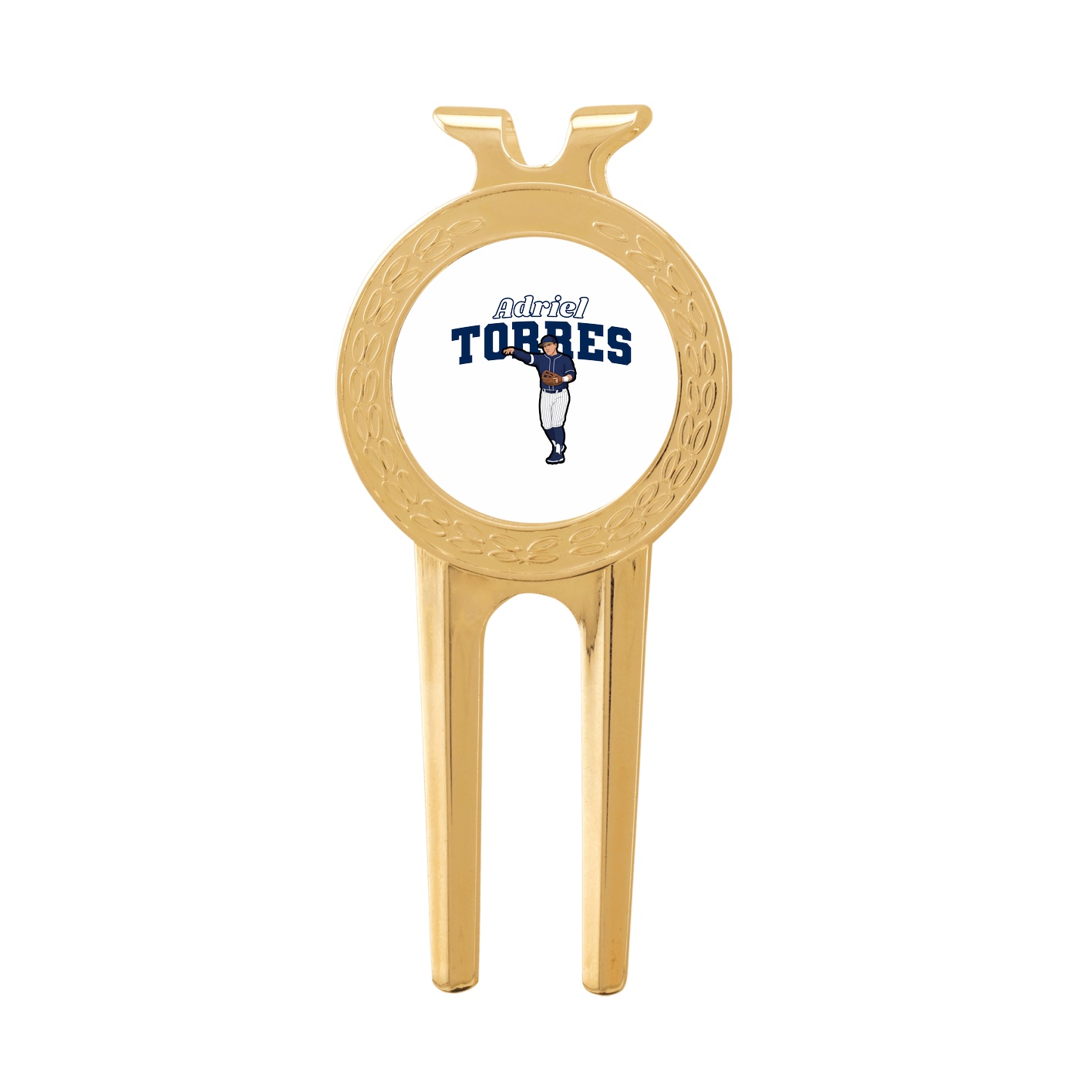 Divot Tool with Ball Marker — Name Arch in Classic