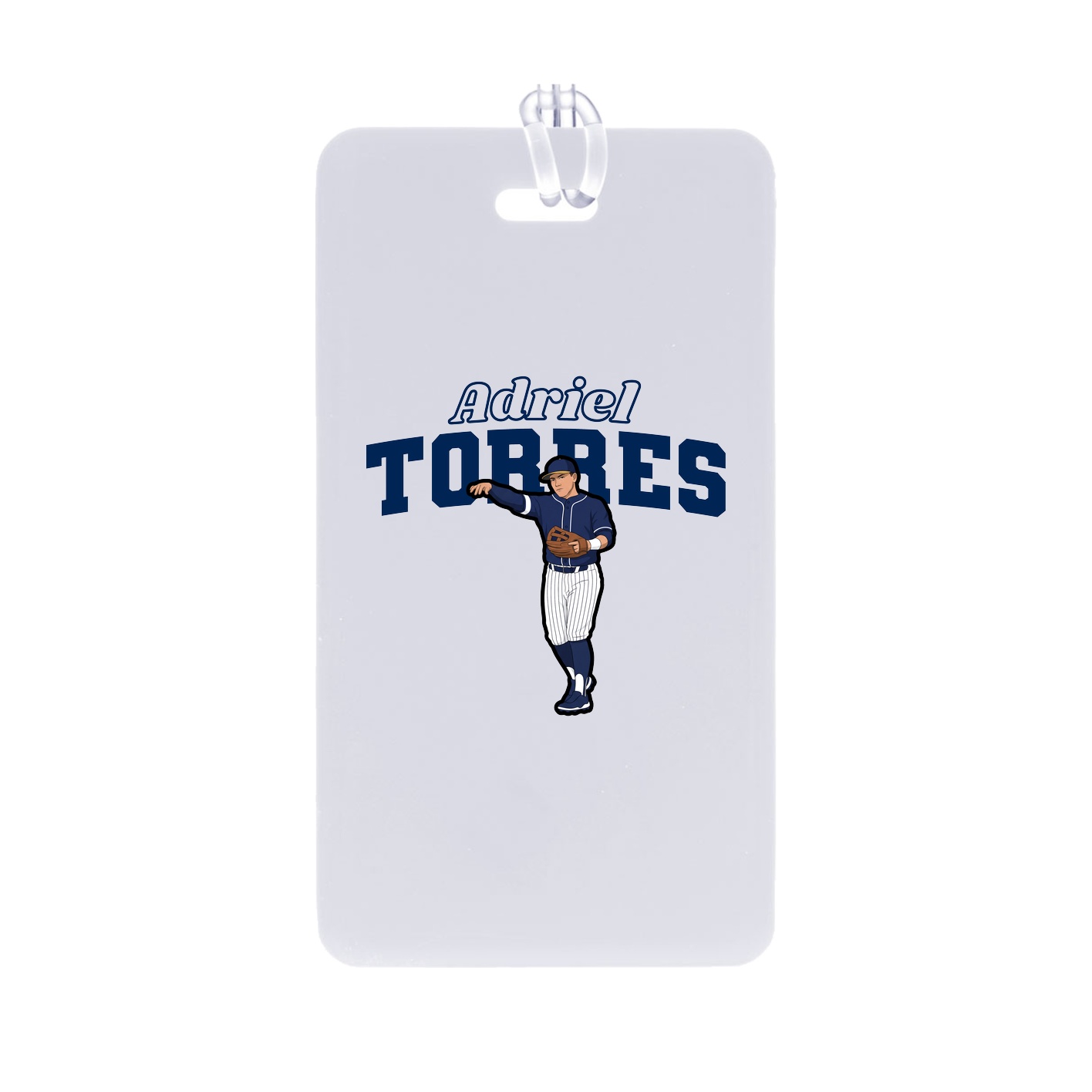 Bag Tag — Name Arch in Classic