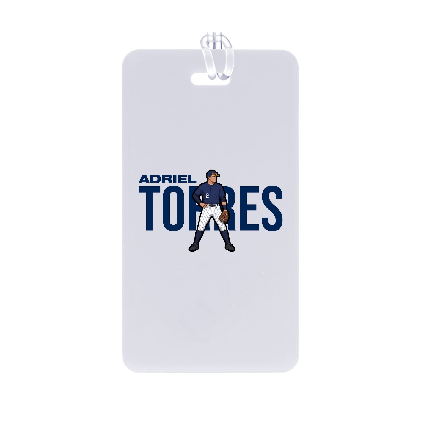 Bag Tag — Player Name in Classic
