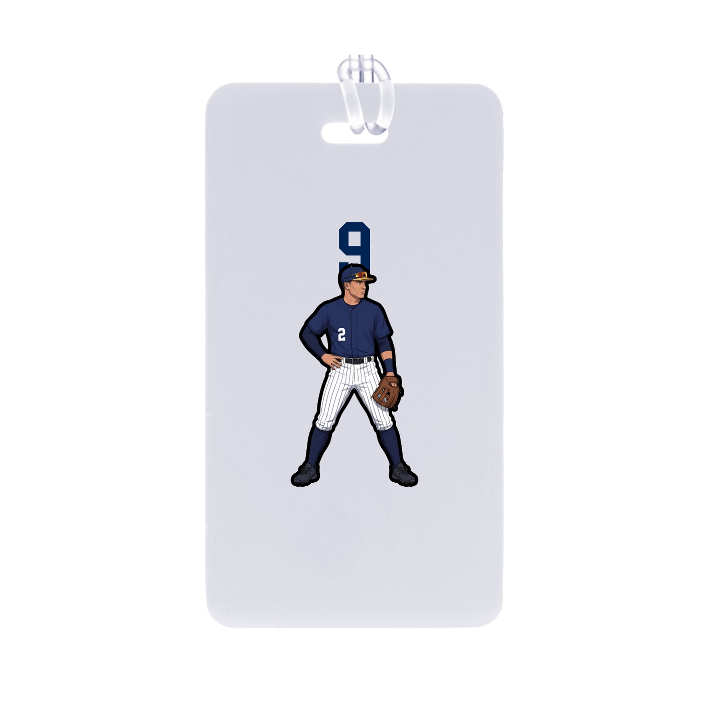 Bag Tag — Number Top in Classic